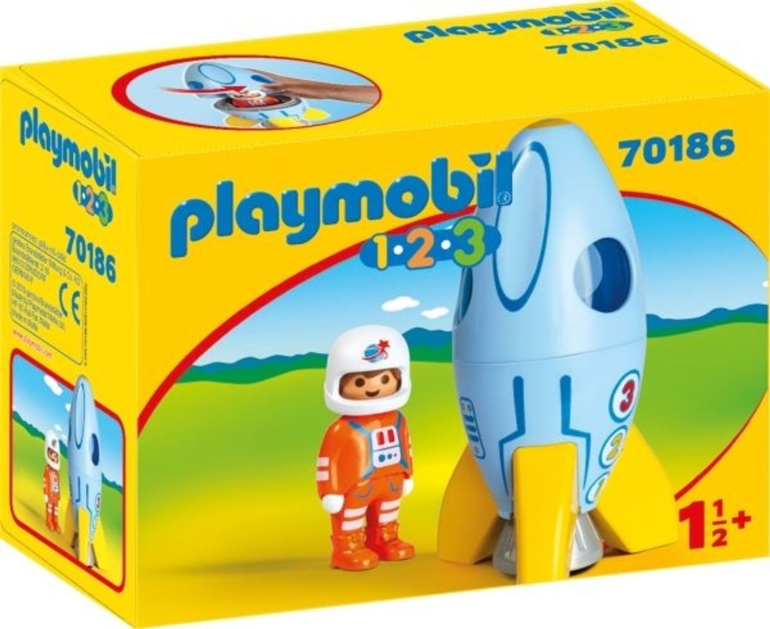 Playmobil Playmobil 70186 Astronaut mit Rakete - Bild 1