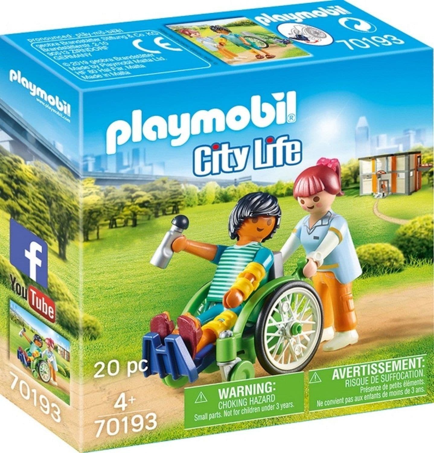 Playmobil Patient im Rollstuhl - Bild 1