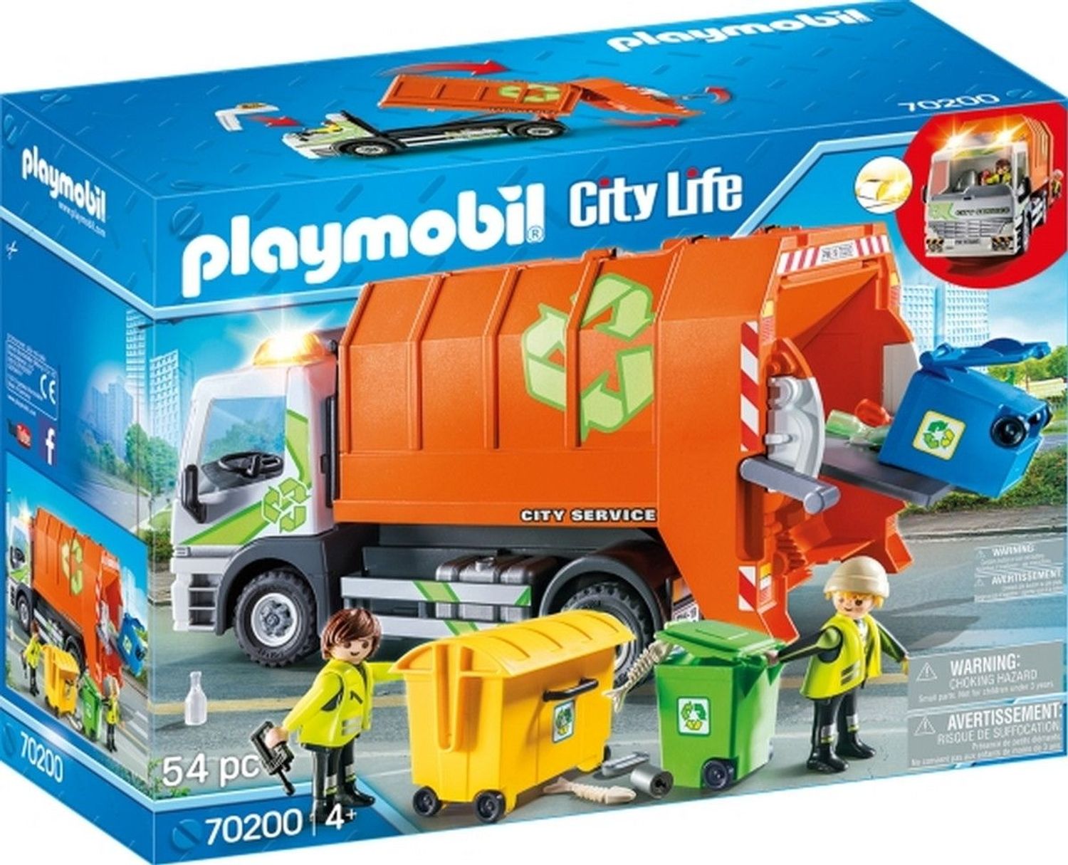 Playmobil Playmobil 70200 M&uuml;llfahrzeug - Bild 1