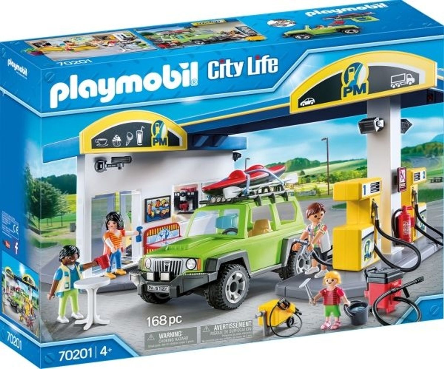 Playmobil Playmobil 70201 Gro&szlig;e Tankstelle - Bild 1