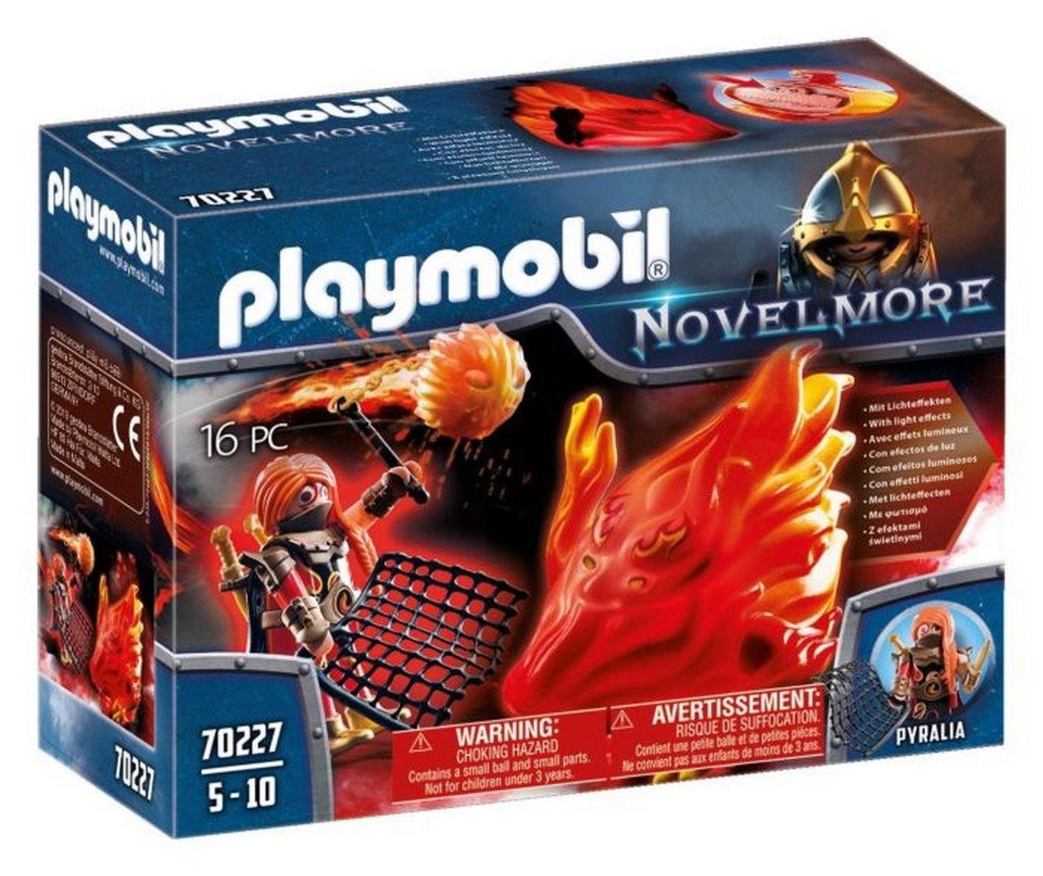 Playmobil Burnham Raiders Feuergeist und die H&uuml;terin des Feuers - Bild 1