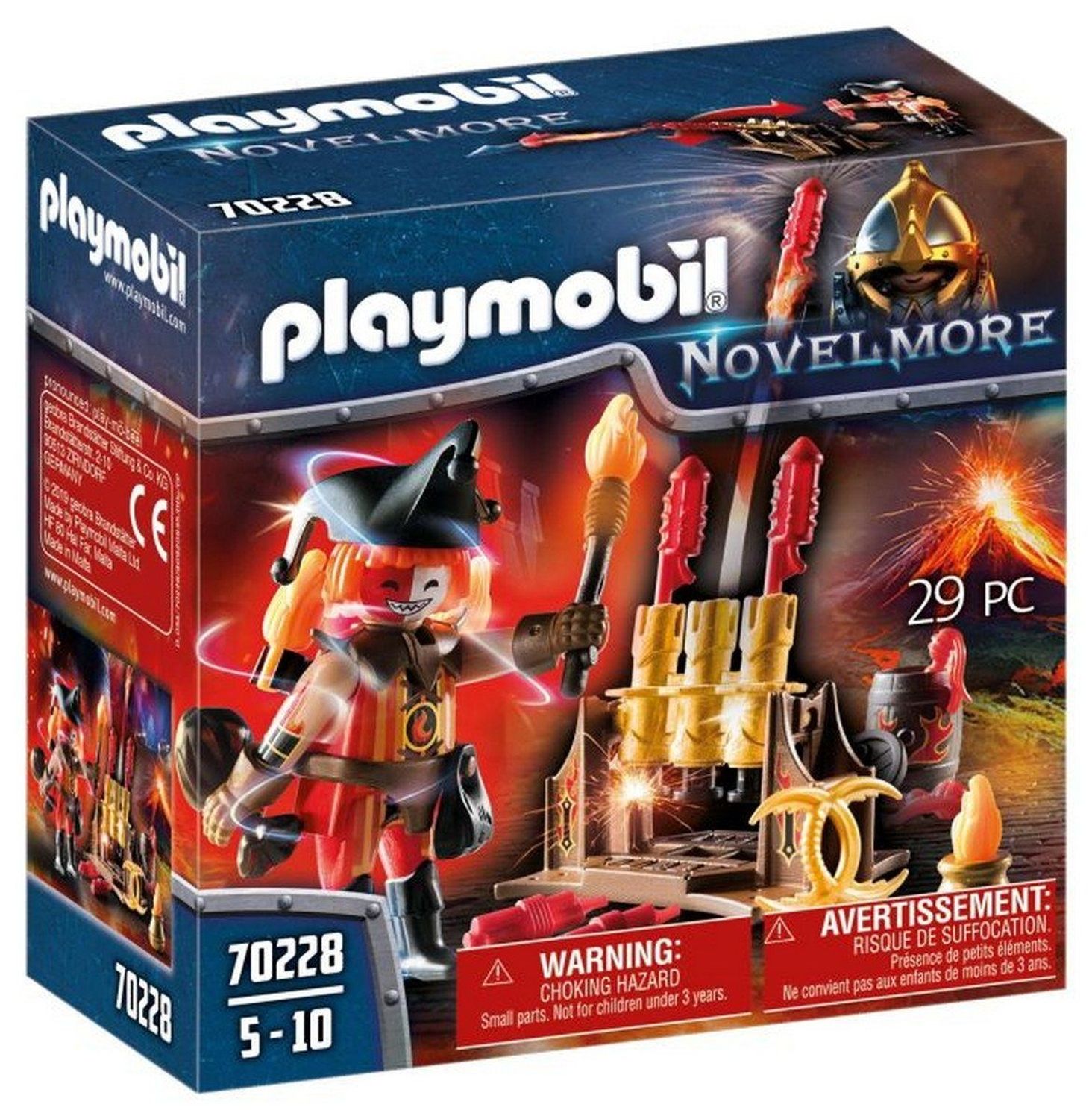 Playmobil Playmobil Burnham Raiders Feuerwerkskanonen und Feuermeister - Bild 1
