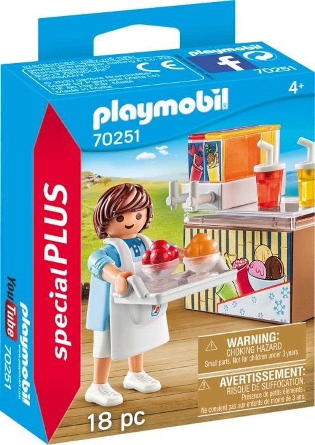 Playmobil Slush-Ice Verk&auml;ufer - Bild 1