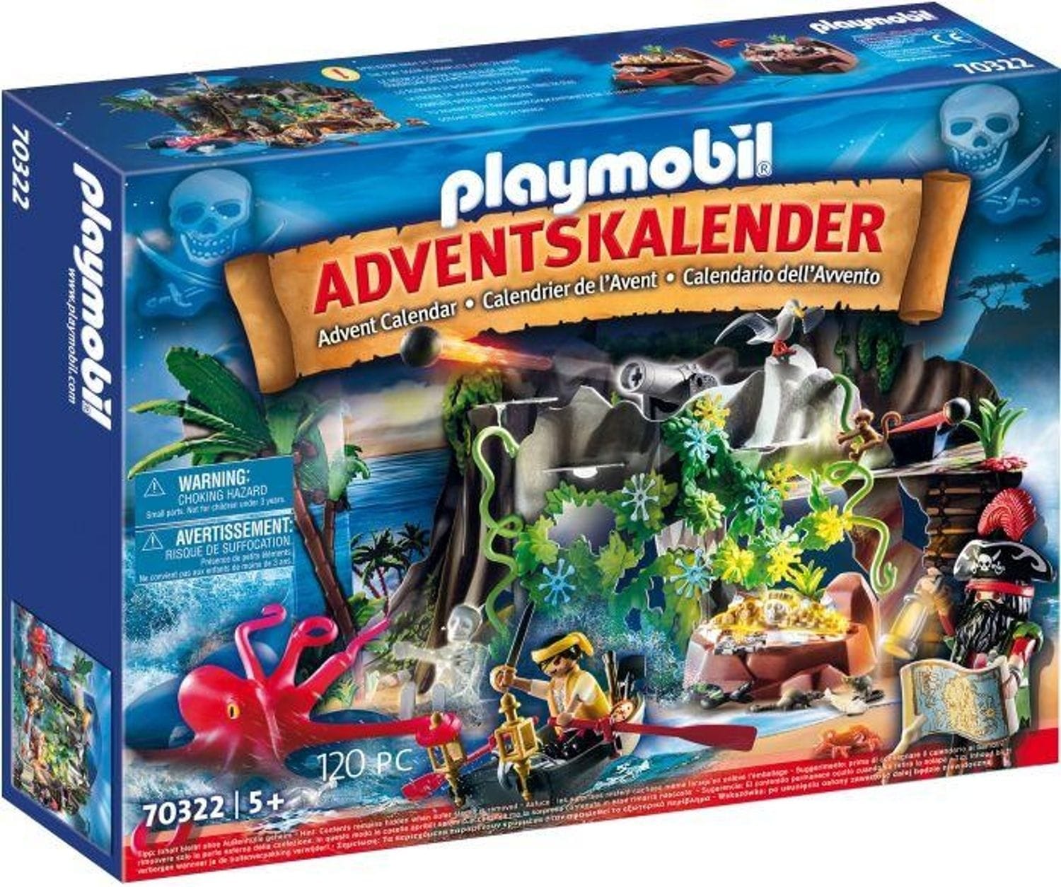 Playmobil Playmobil 70322 Adventskalender ''Schatzsuche in der Piratenbucht'' - Bild 1