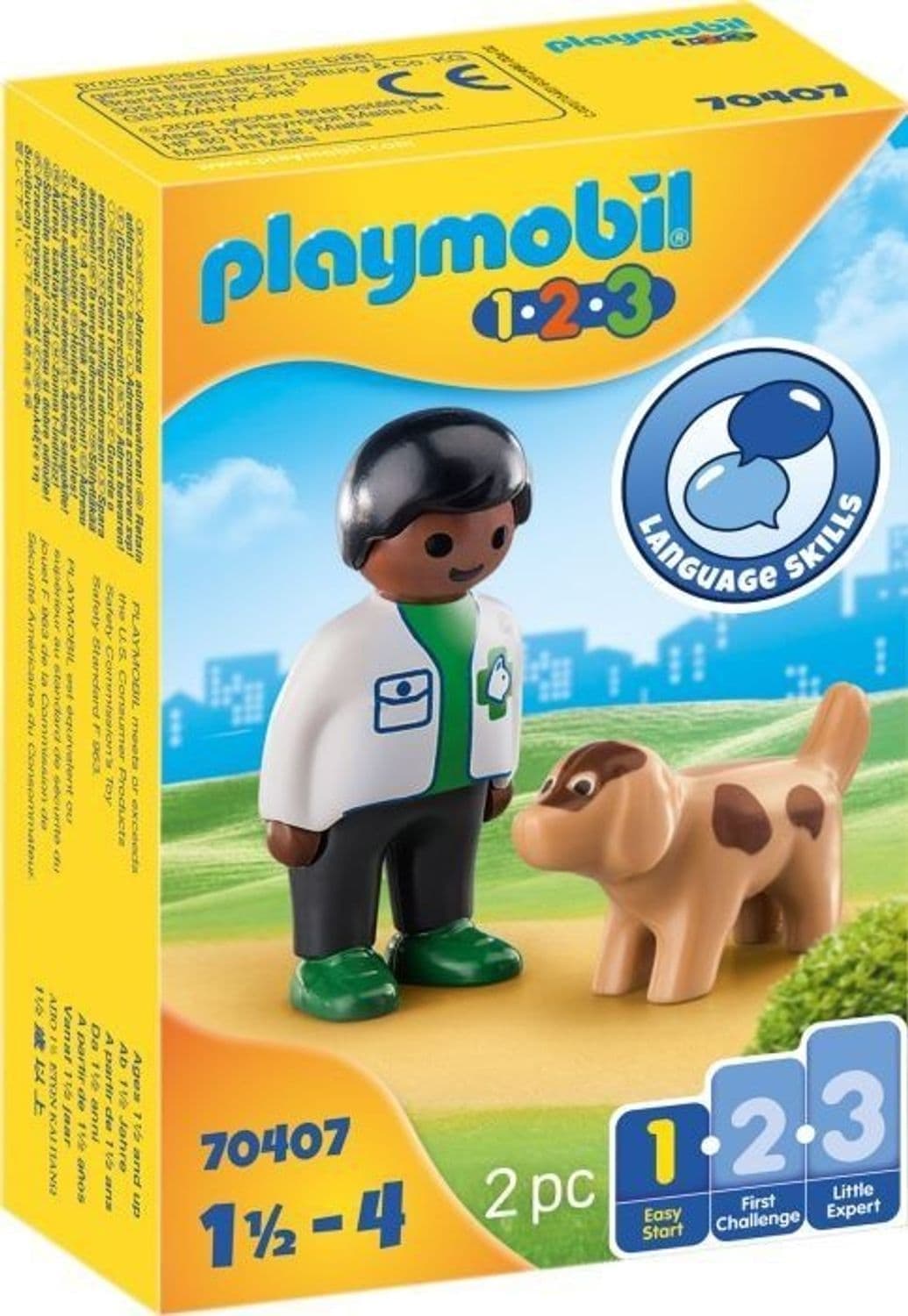 Playmobil Tierarzt mit Hund - Bild 1