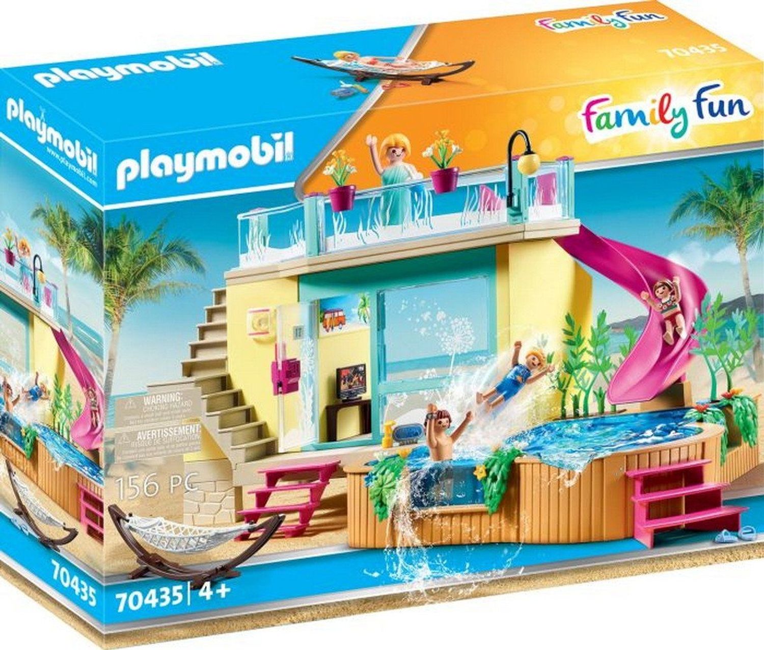 Playmobil Bungalow mit Pool - Bild 1