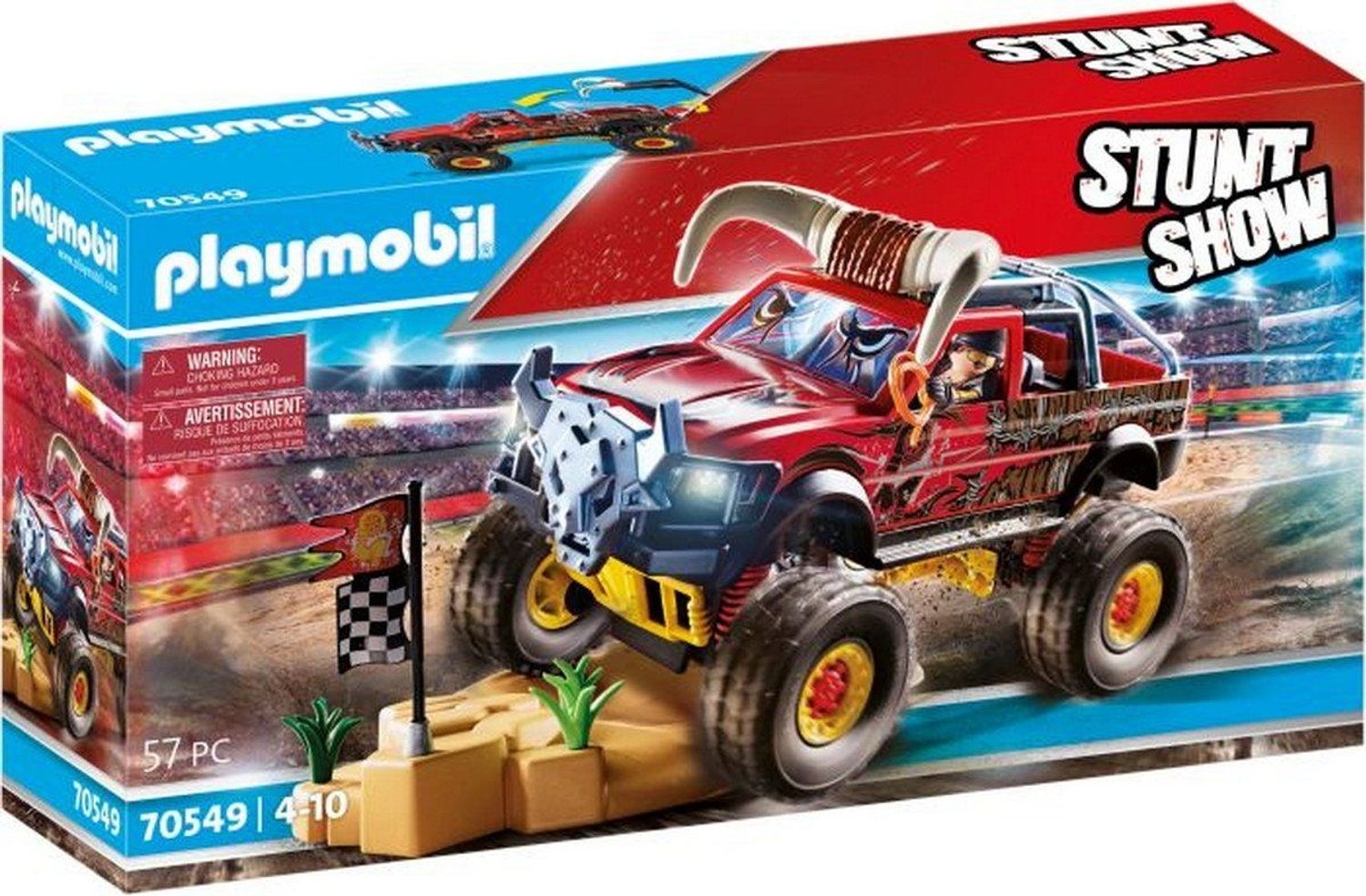 Playmobil Stuntshow Monster Truck Horned - Bild 1