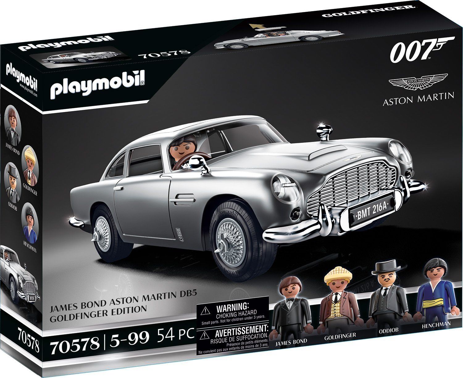 Playmobil Aston Martin DB5 - Goldfinger Edition - Bild 1
