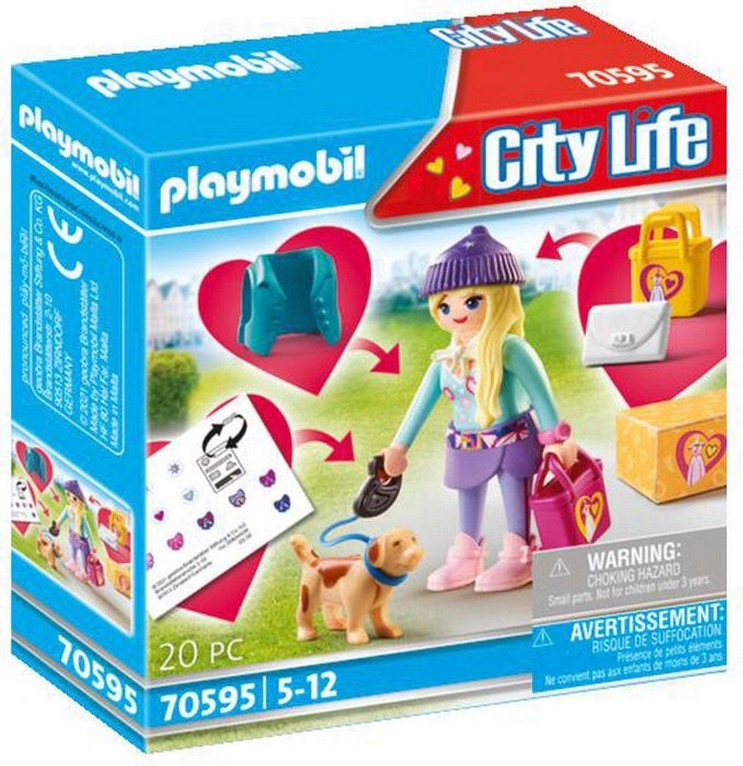 Playmobil Fashion Girl mit Hund - Bild 1