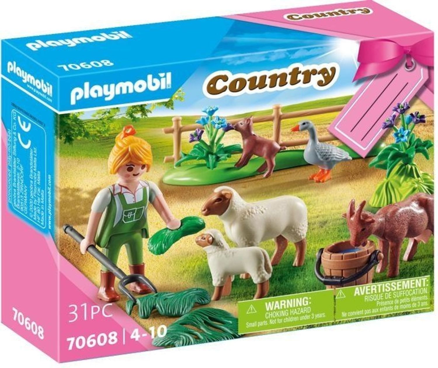 Playmobil B&auml;uerin mit Weidetieren - Bild 1