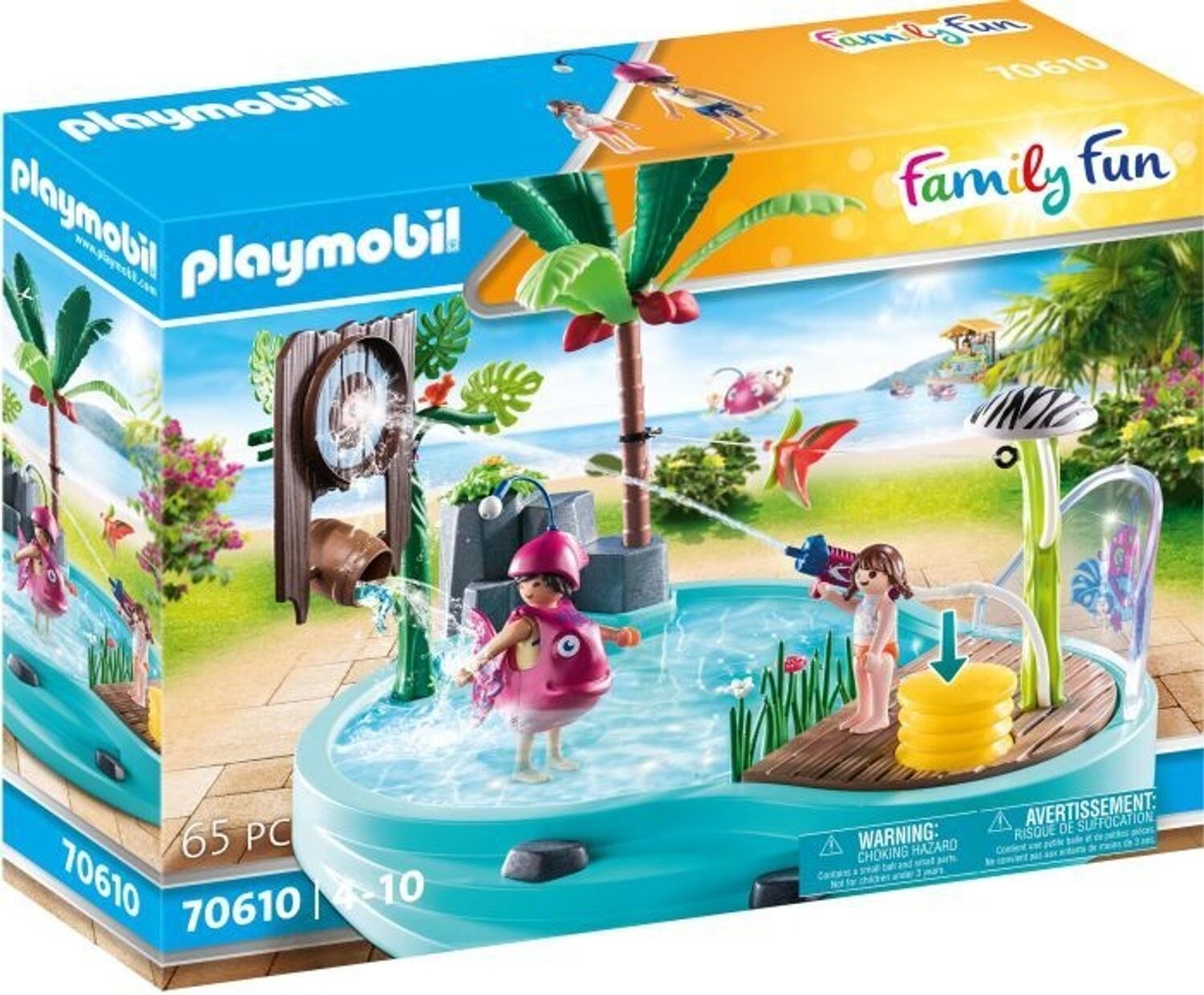 Playmobil Spaßbecken mit Wasserspritze