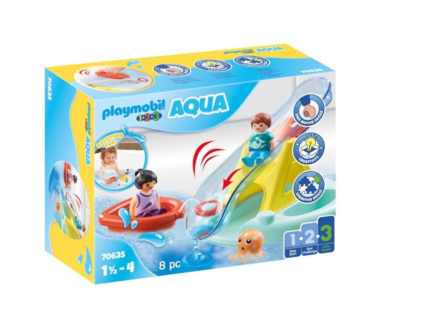 Playmobil Badeinsel mit Wasserrutsche - Bild 1