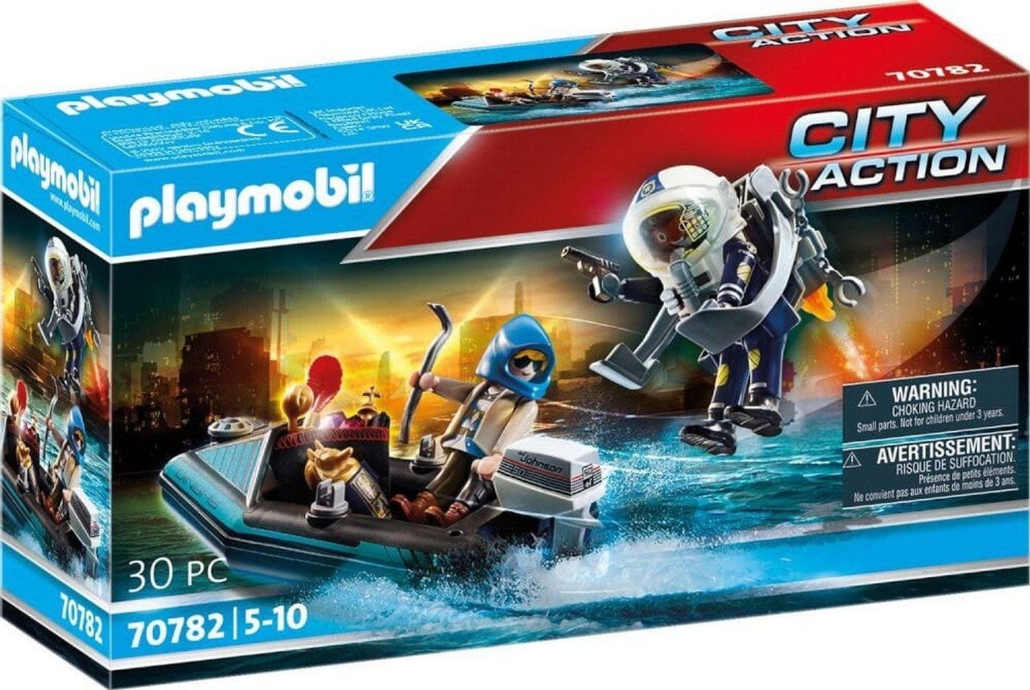 Playmobil Polizei-Jetpack: Festnahme des Kunstr&auml;ubers - Bild 1