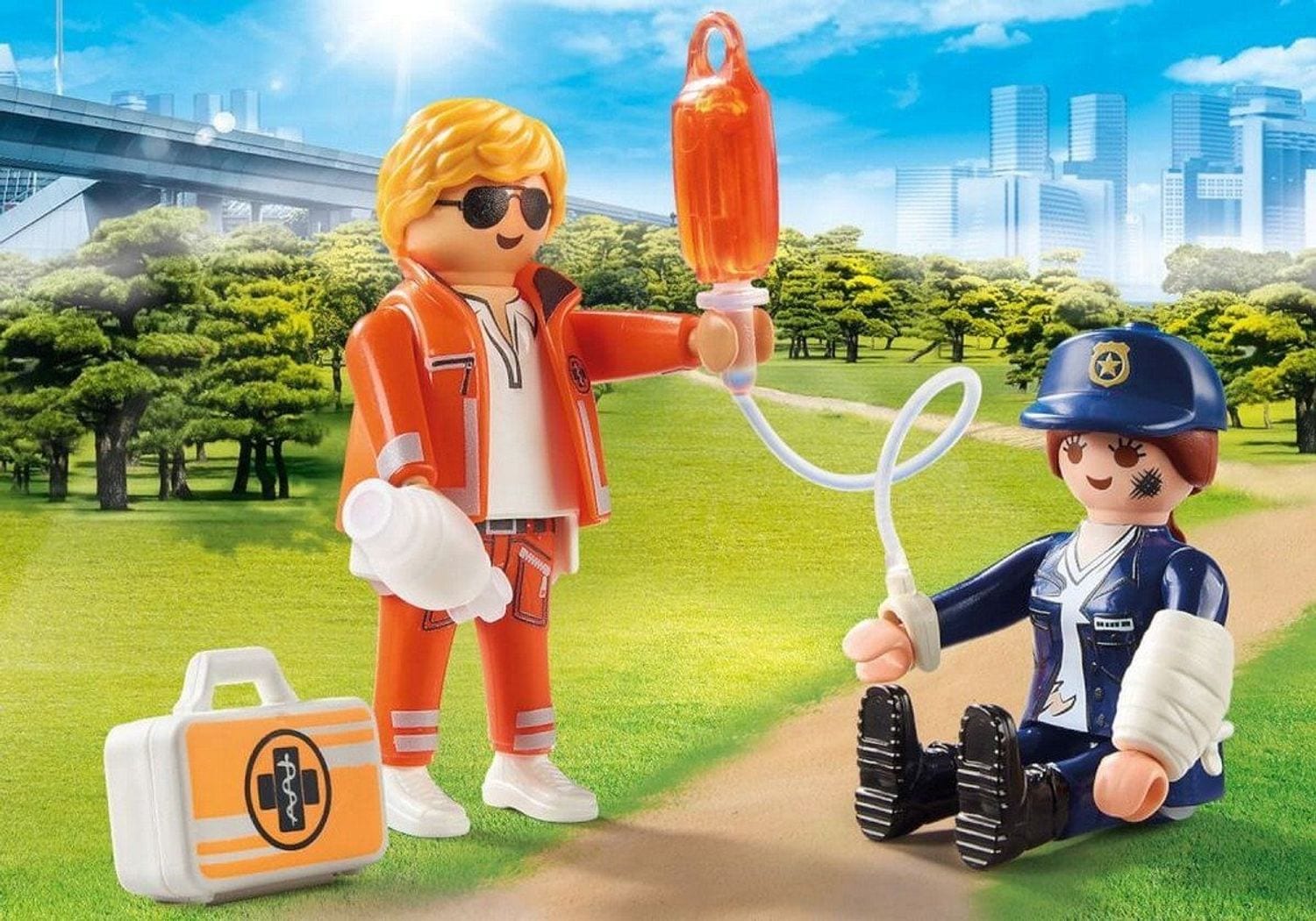 Playmobil Notarzt und Polizistin DuoPack - Bild 1