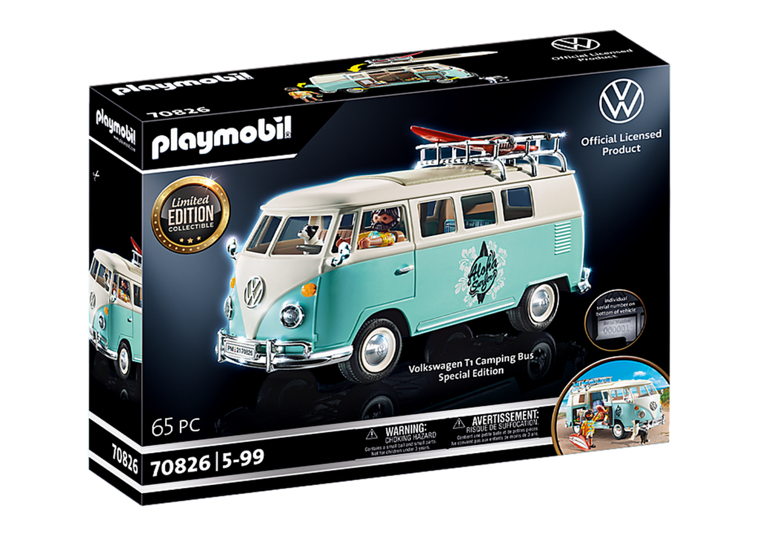 Playmobil Volkswagen T1 Camping Bus - Special Edition - Bild 1