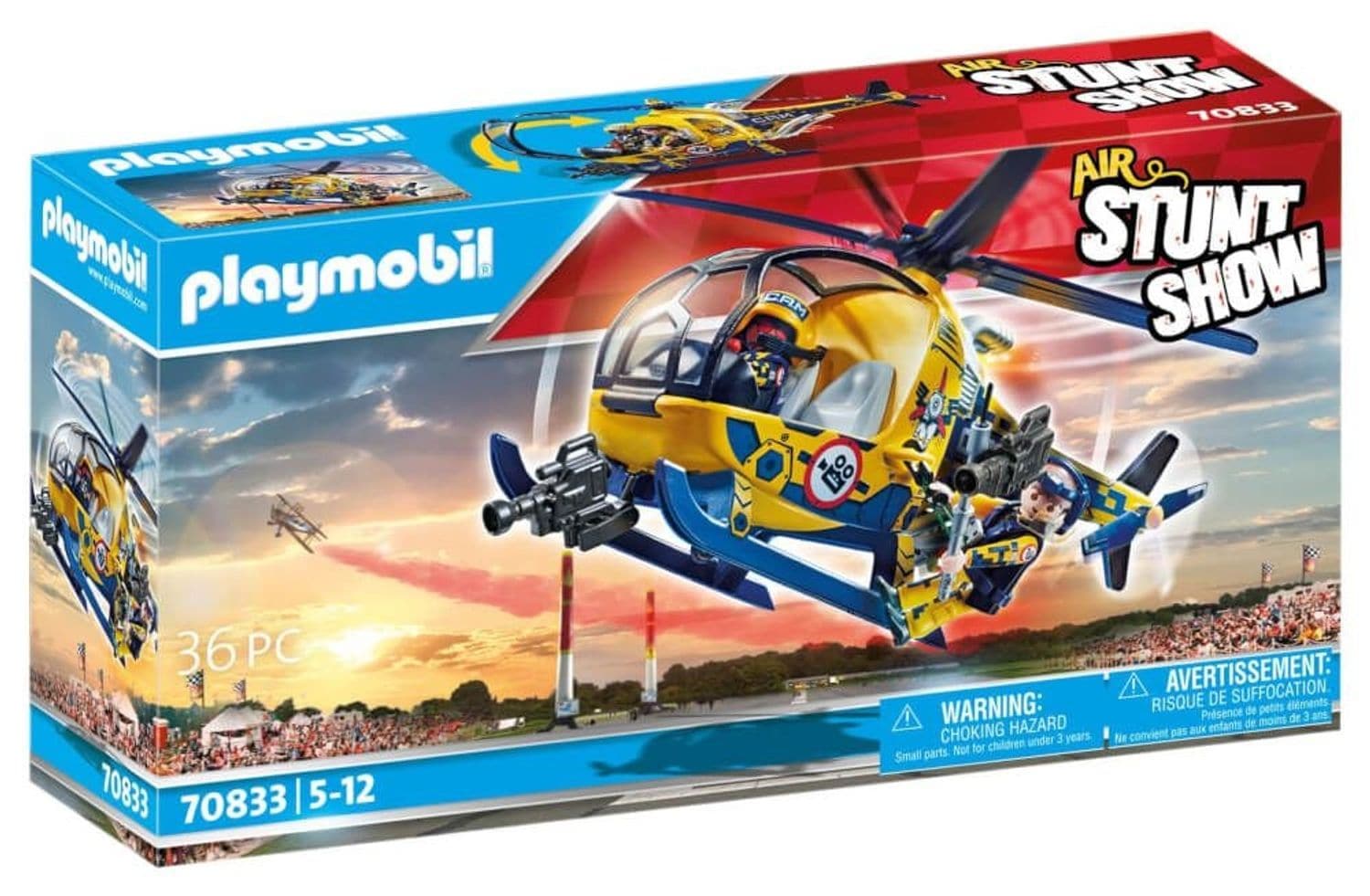 Playmobil Filmcrew-Helikopter - Bild 1