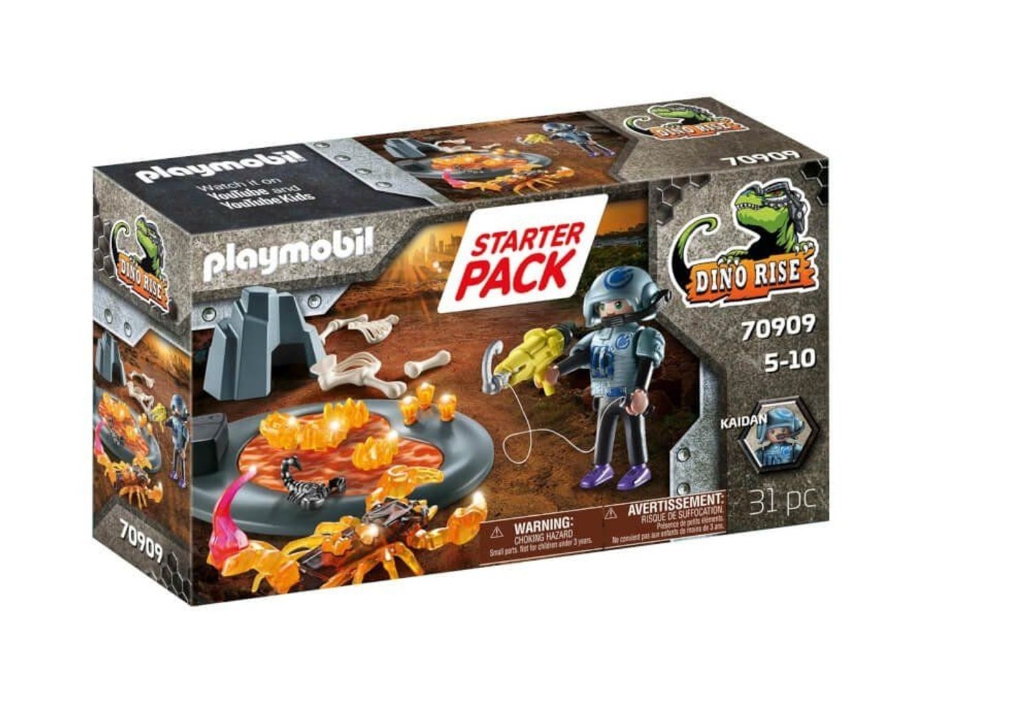 Playmobil Kampf gegen den Feuerskorpion Starter Pack - Bild 1