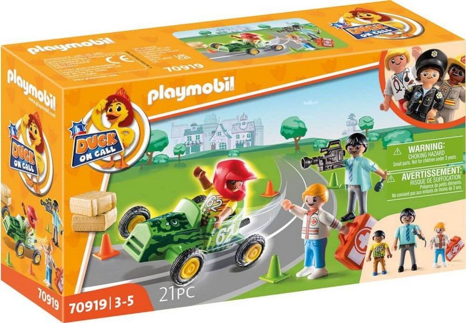 Playmobil Notarzt Action. Hilf dem Rennfahrer! - Bild 1
