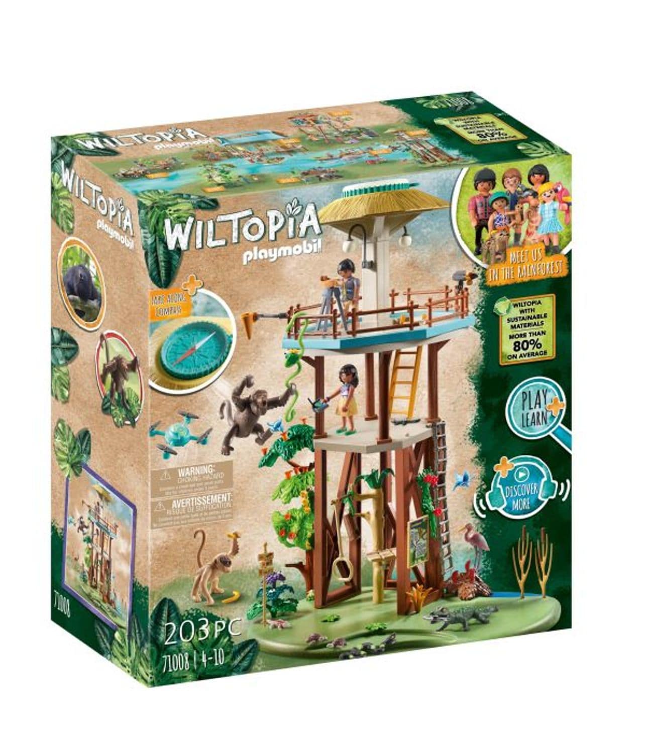 Playmobil Forschungsturm mit Kompass - Bild 1