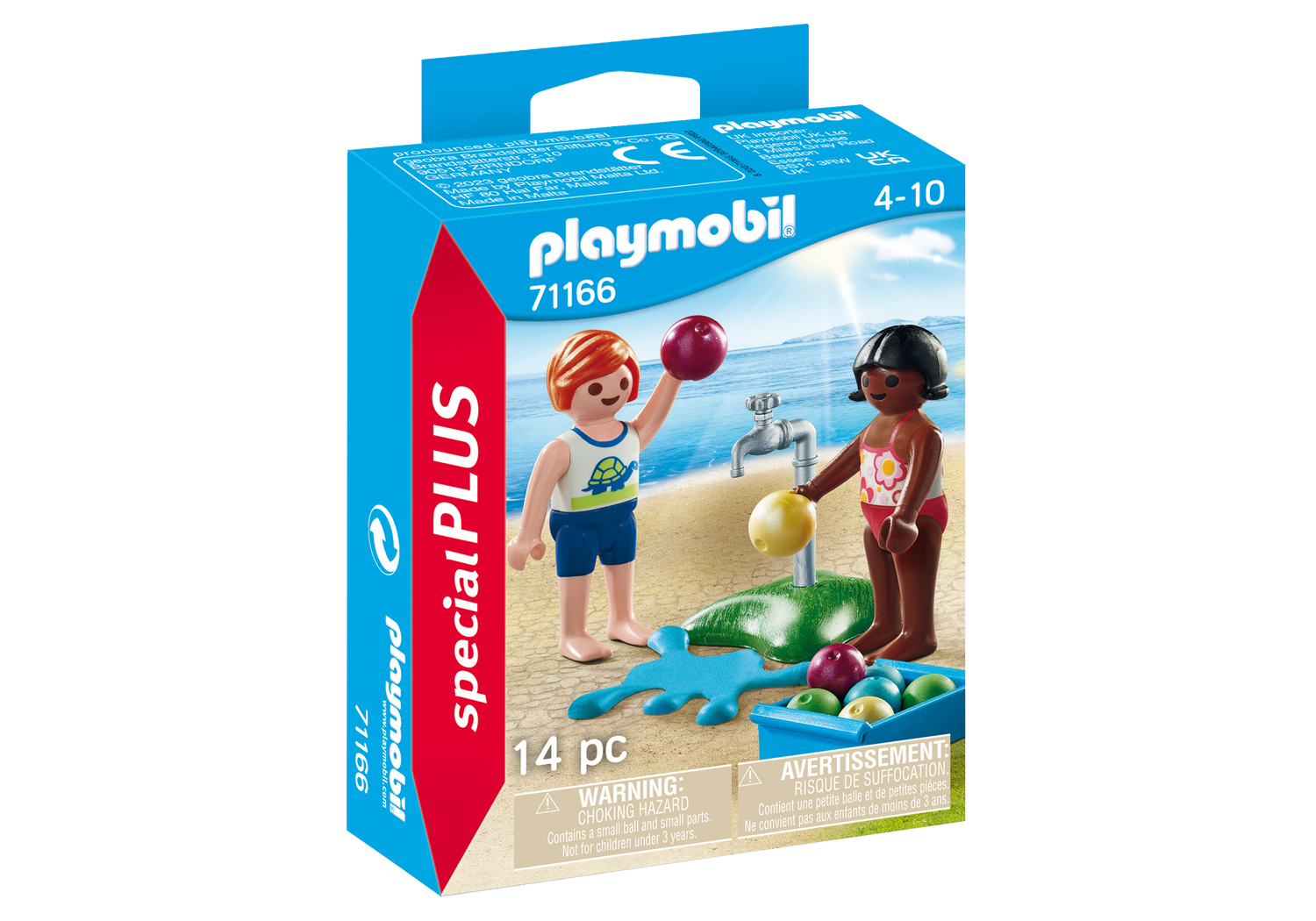 Playmobil Kinder mit Wasserballons - Bild 1
