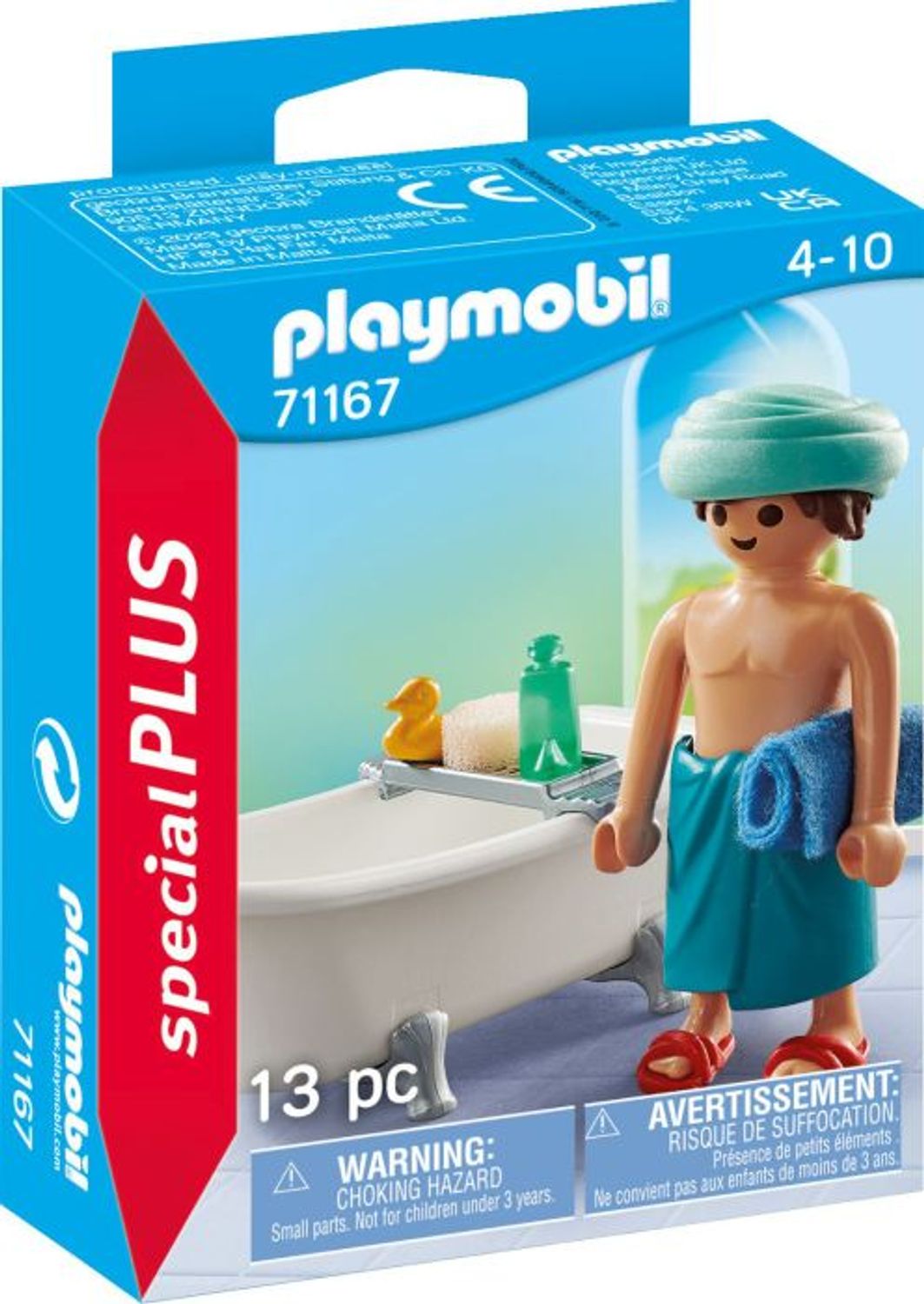 Playmobil Mann in der Badewanne - Bild 1