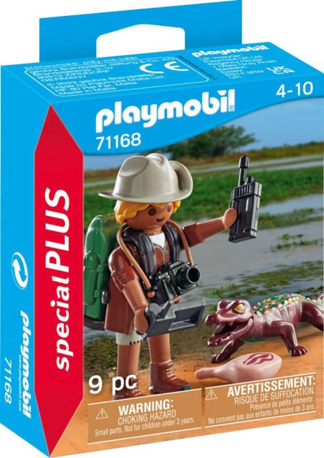 Playmobil Forscher mit jungem Kaiman - Bild 1