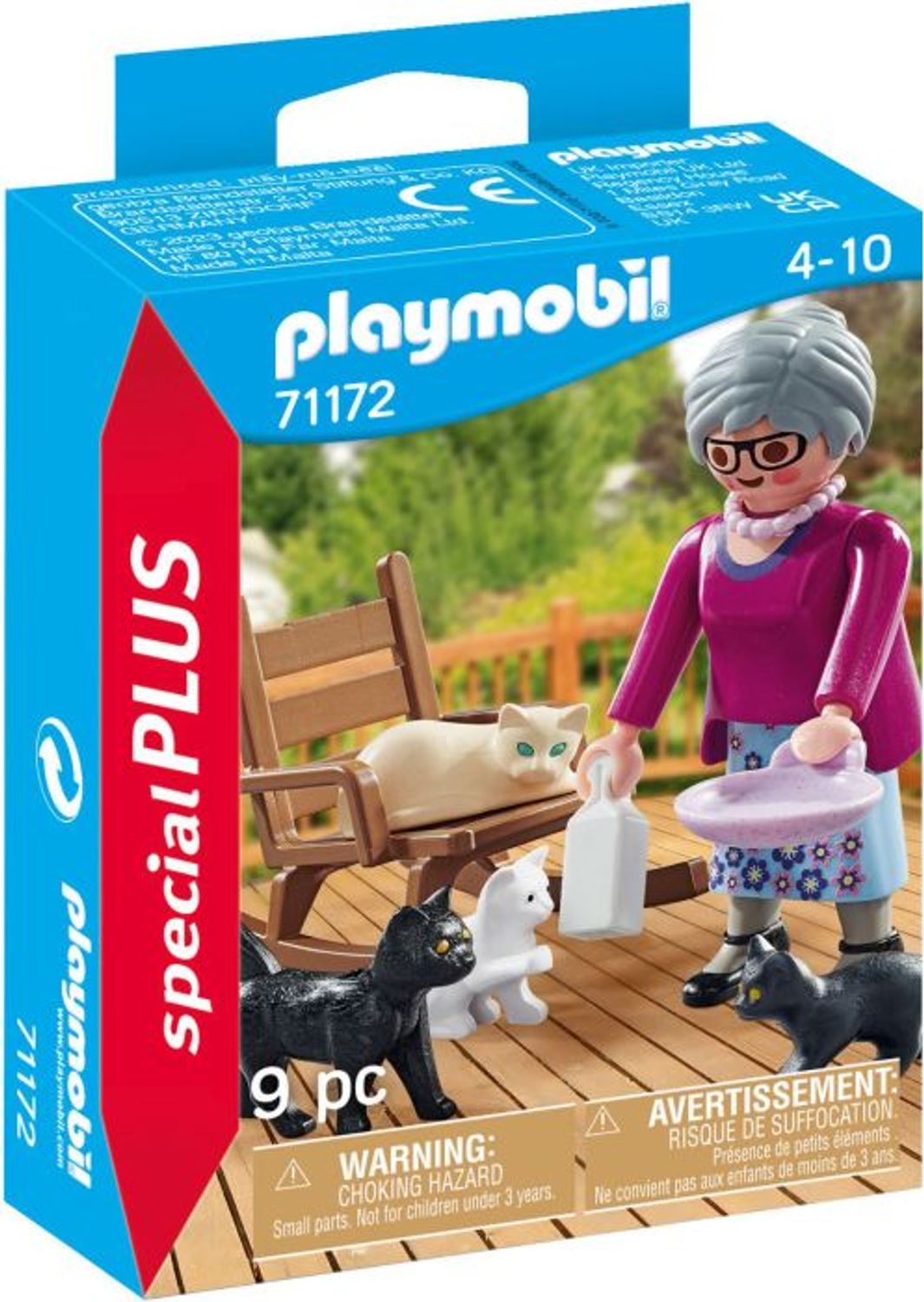Playmobil Oma mit Katzen - Bild 1