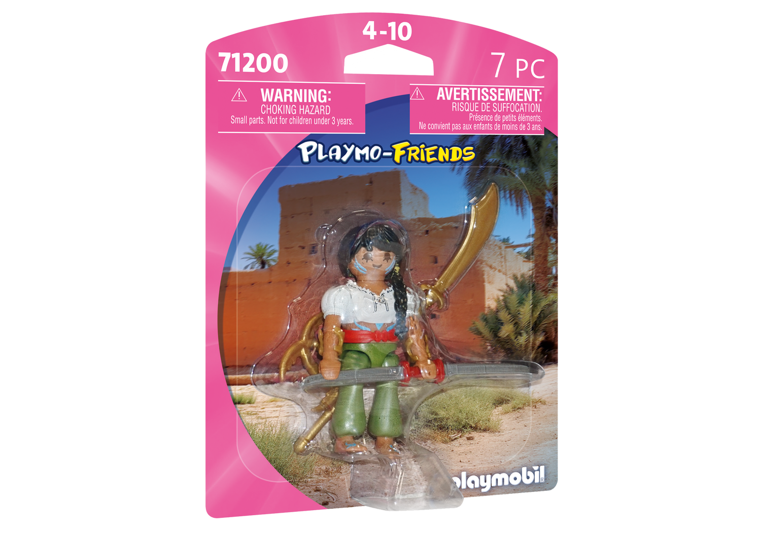 Playmobil K&auml;mpferin - Bild 1