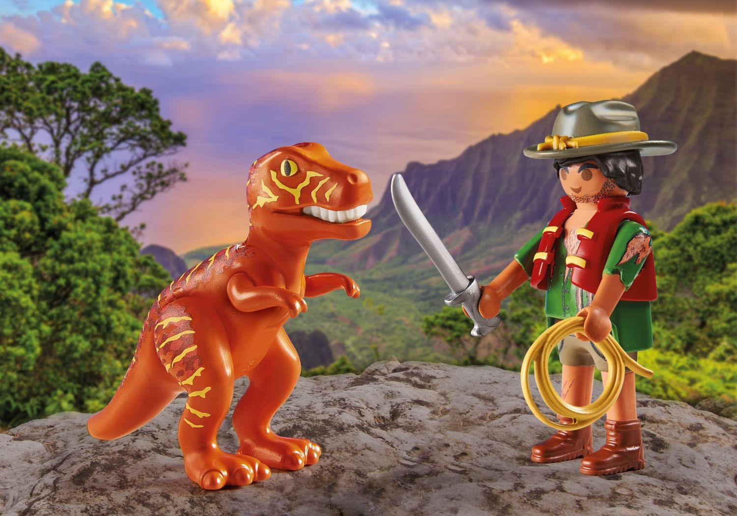 Playmobil Abenteurer mit T-Rex - Bild 1