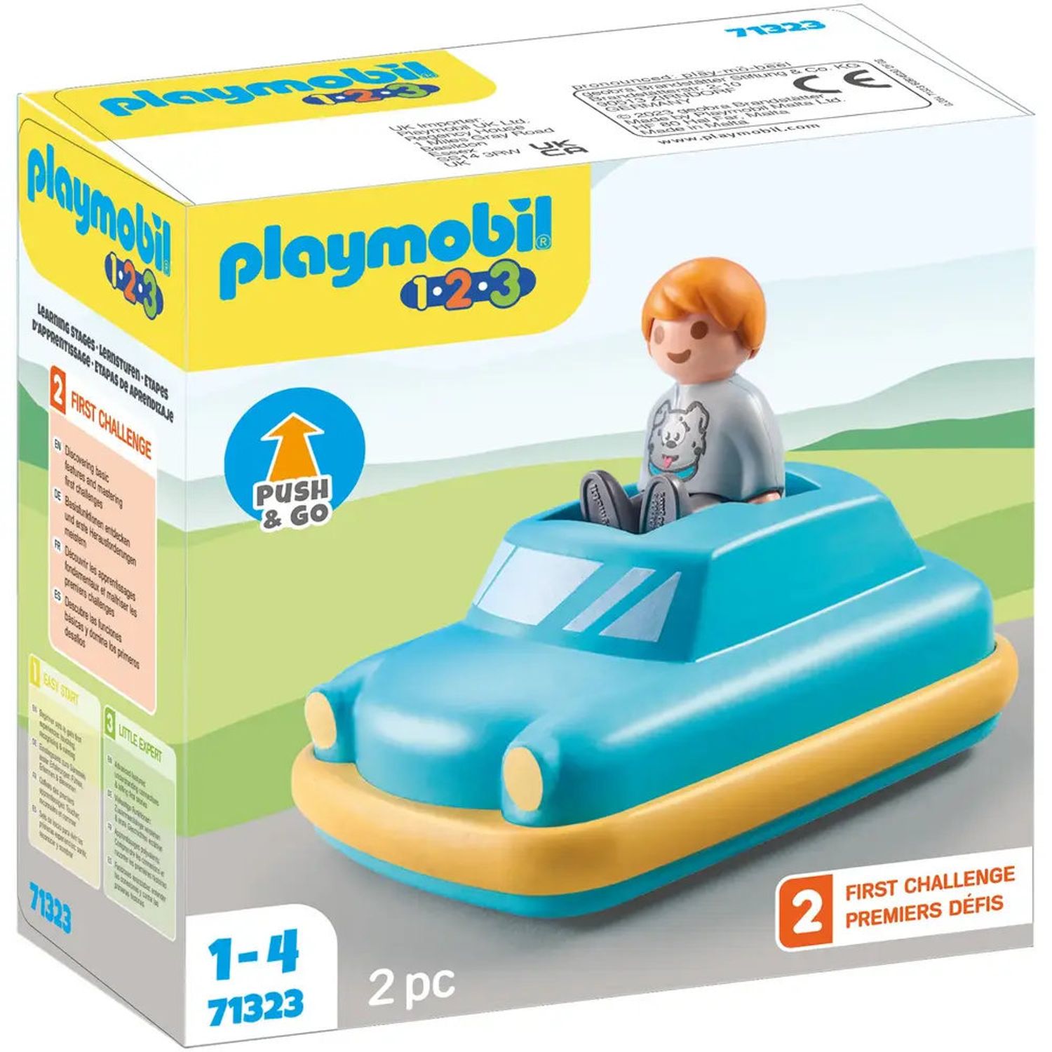 Playmobil 1.2.3: Push & Go Car - Bild 1