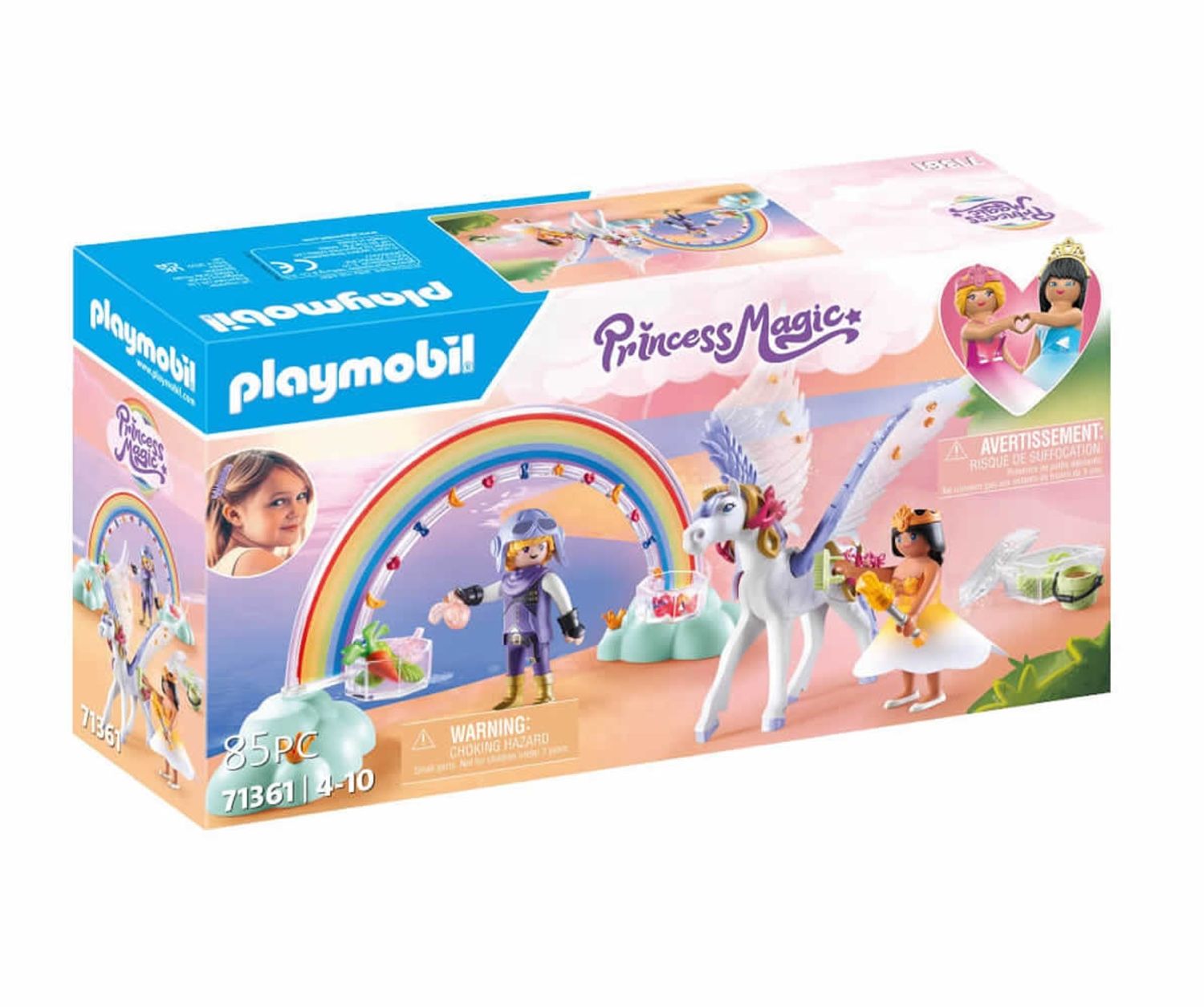 Playmobil Himmlischer Pegasus mit Regenbogen - Bild 1