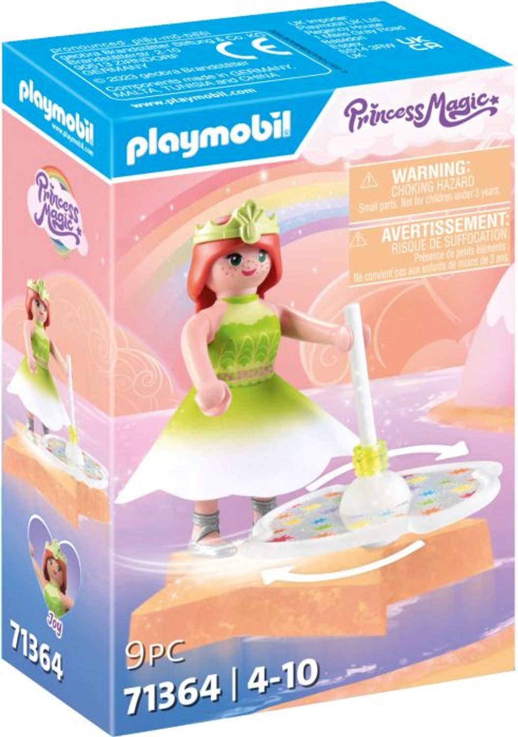 Playmobil Himmlischer Regenbogenkreisel mit Prinzessin - Bild 1