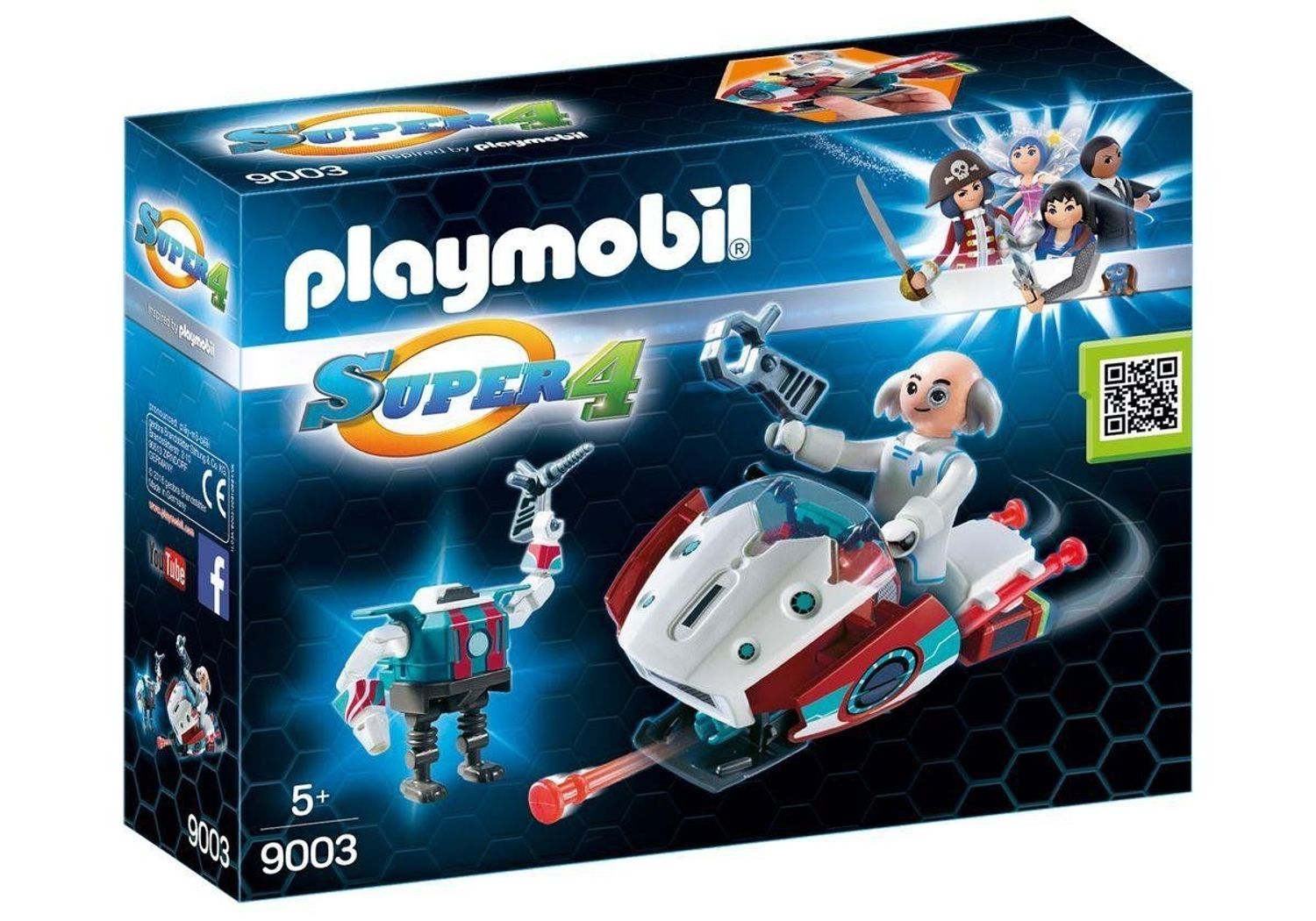 Playmobil Skyjet mit Dr X & Roboter - Bild 1