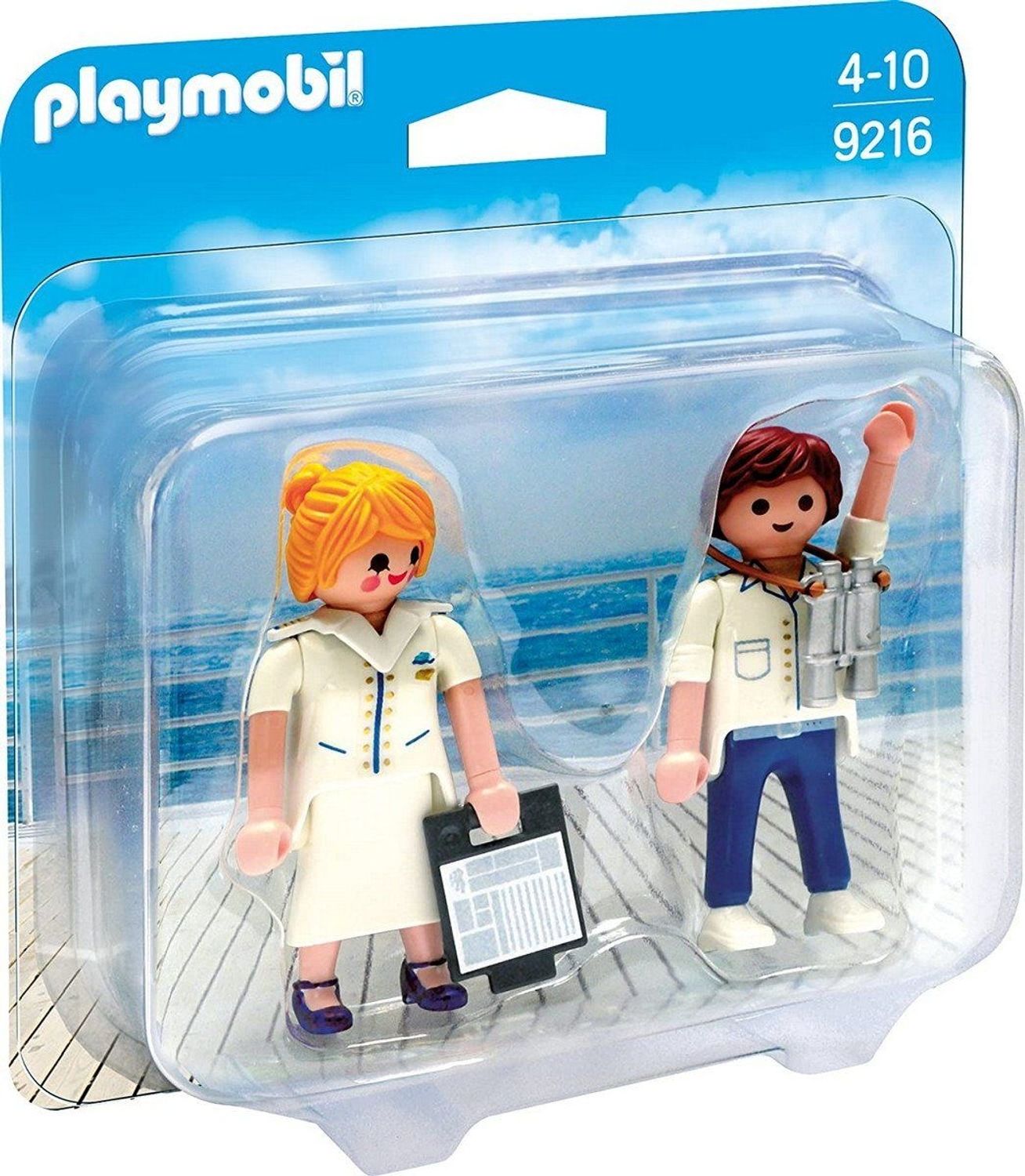 Playmobil Duo Pack Stewardess und Offizier - Bild 1