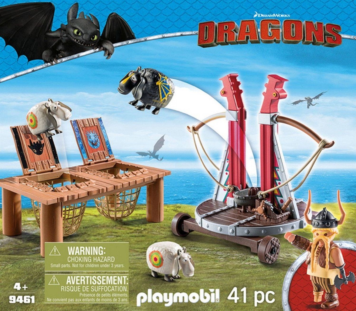 Playmobil Grobian mit Schafschleuder - Bild 1