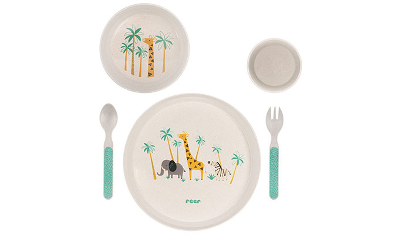 reer Growing Geschirr-Set WildLife - Bild 1