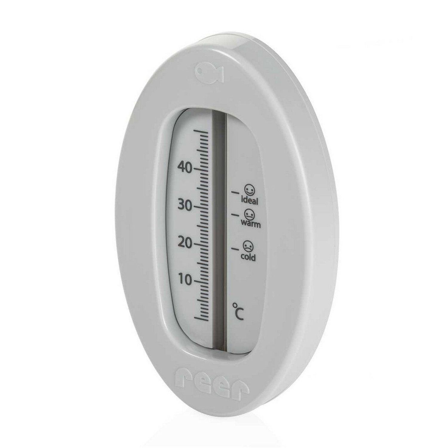 reer Badethermometer oval grau - Bild 1