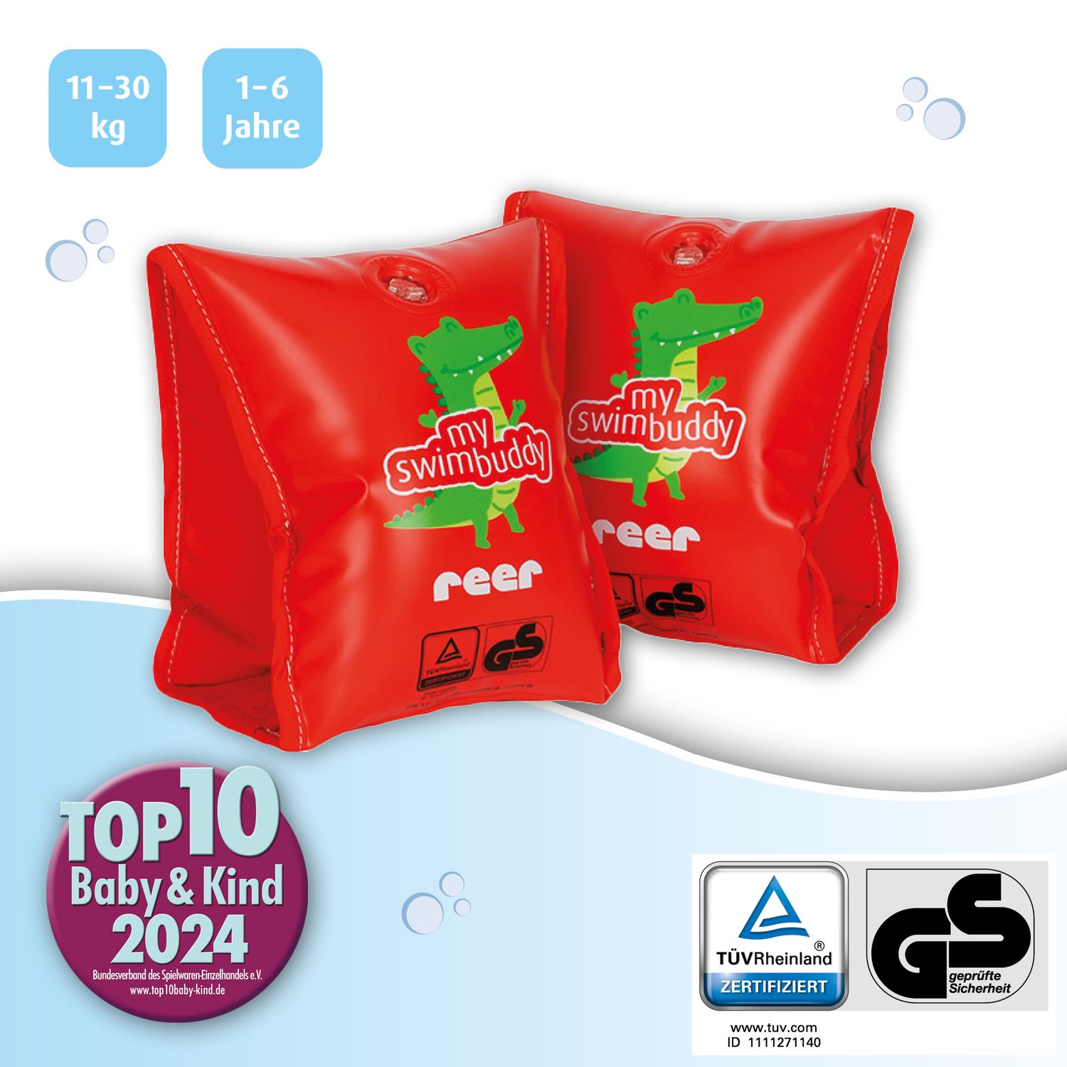 reer myswimbuddy Schwimmfl&uuml;gel - Bild 1