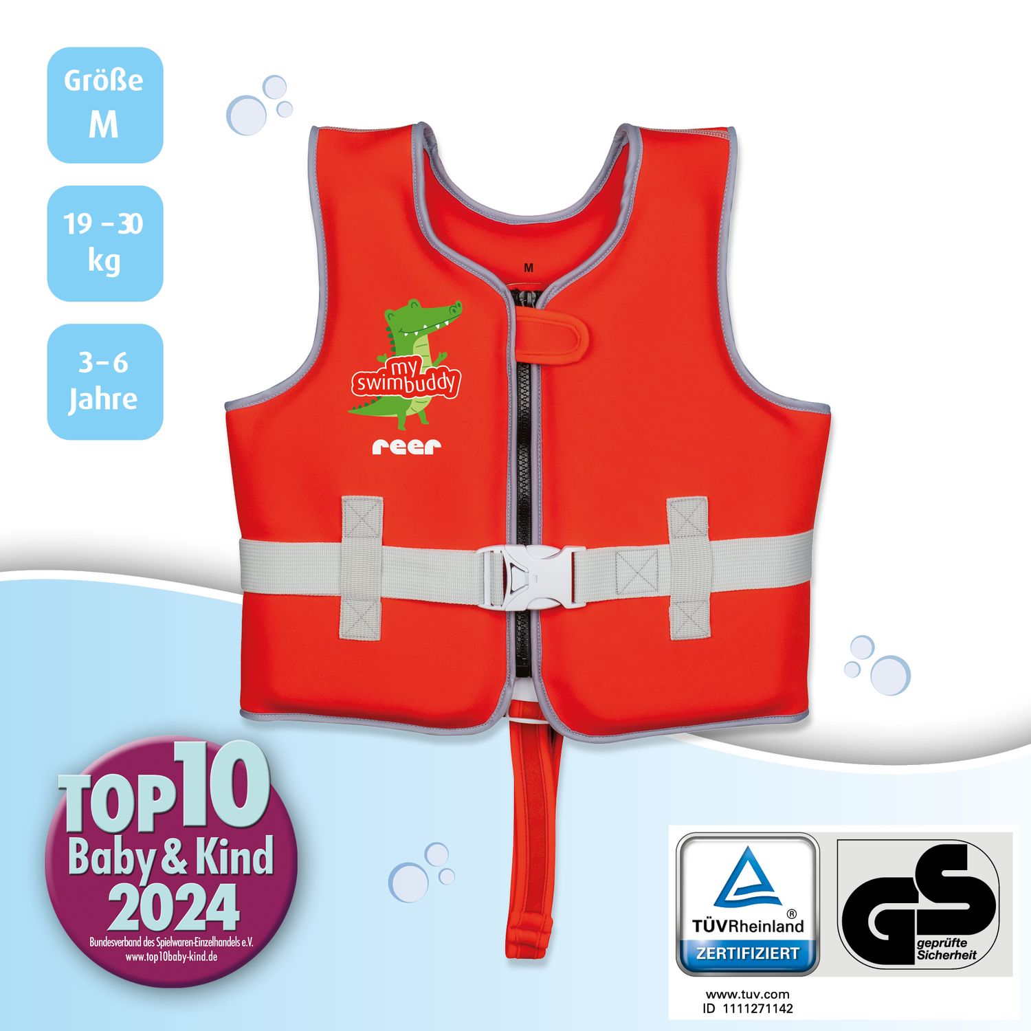 reer myswimbuddy Schwimmlernweste M - Bild 1