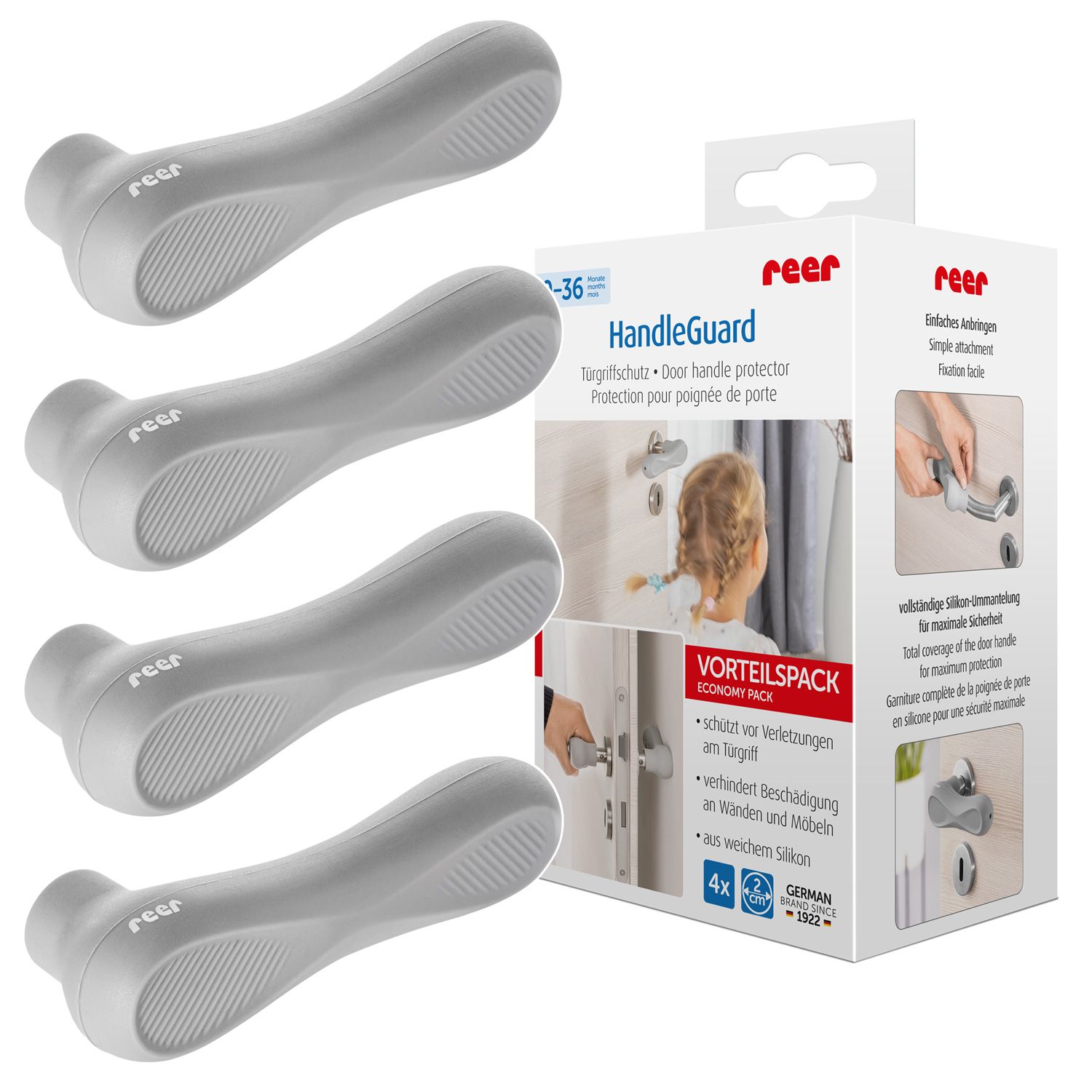 reer Vorteilspack HandleGuard T&uuml;rgriffschutz - Bild 1