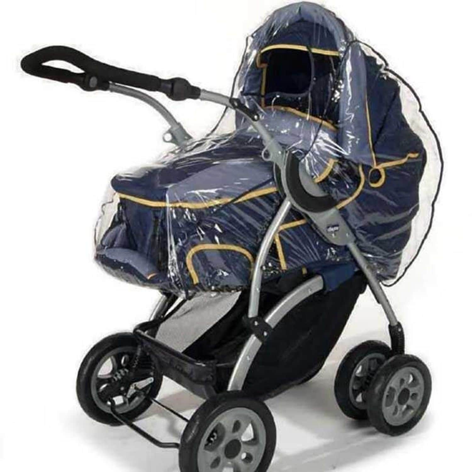 reer RainCover Classic Regenschutz f&uuml;r Kombi-Kinderwagen - Bild 1