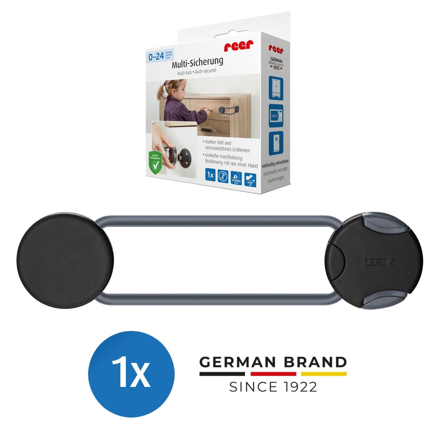 reer Multi-Sicherung, anthrazit - Bild 1