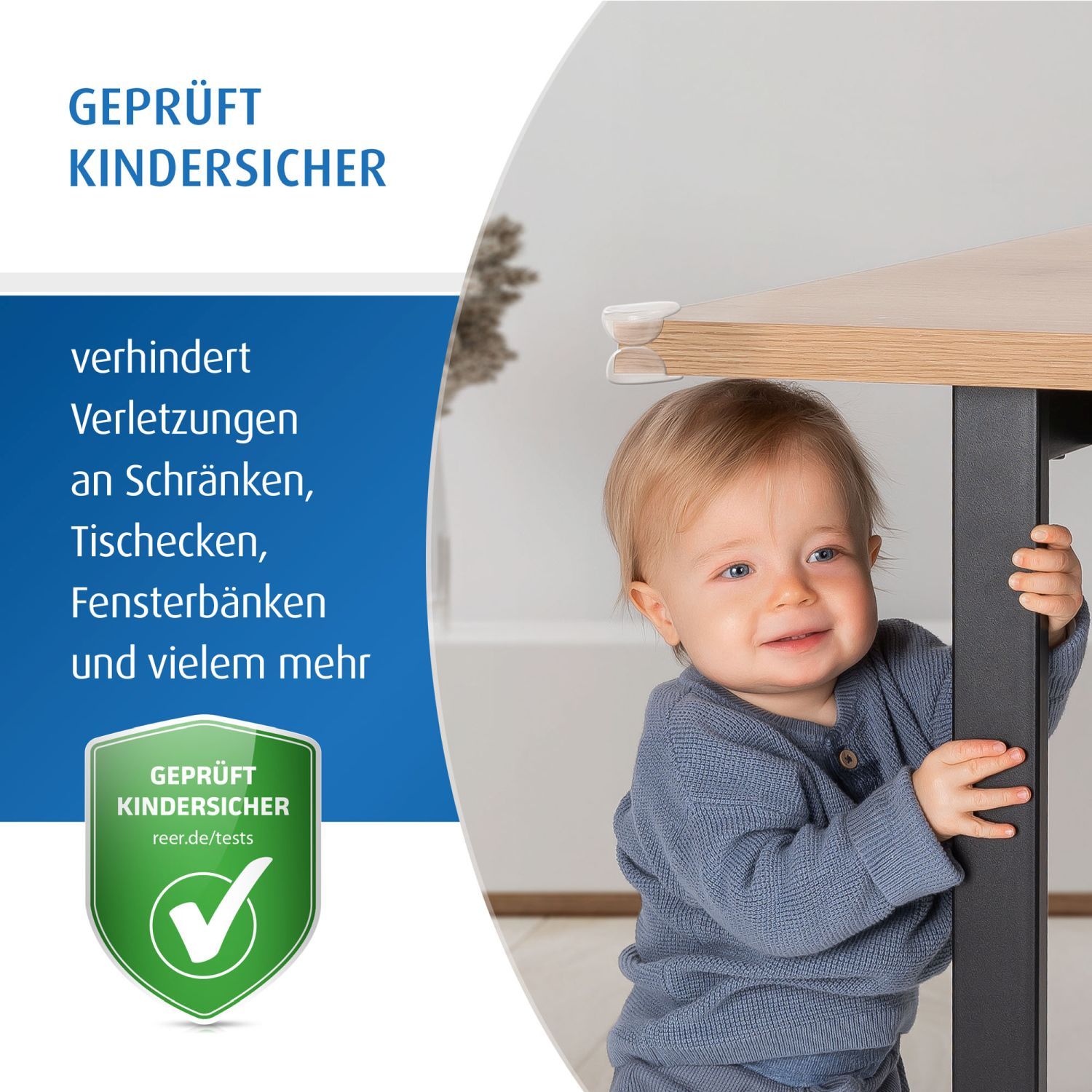 reer [Vorteilspack] Eckenschutz transparent - Bild 1