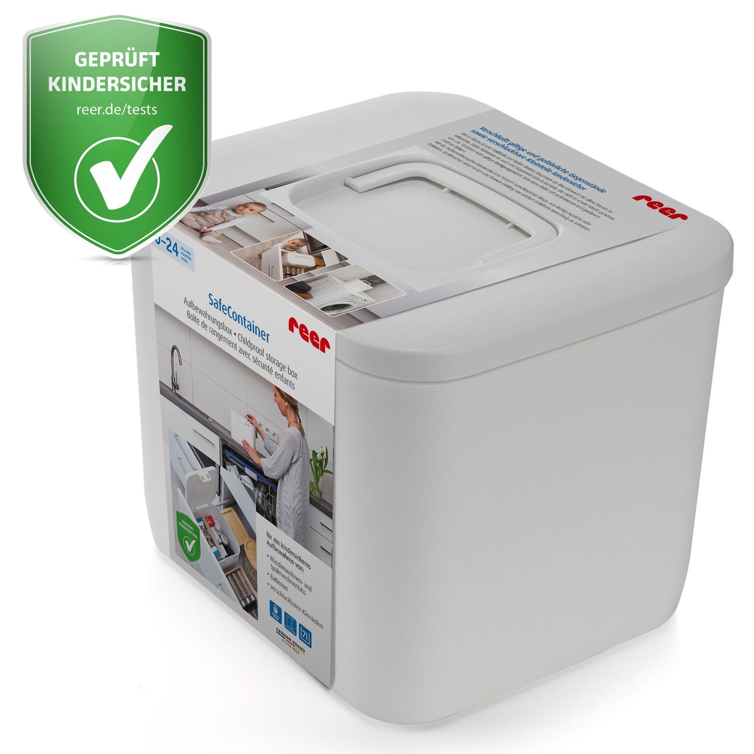 reer SafeContainer Kindersichere Aufbewahrungsbox - Bild 1