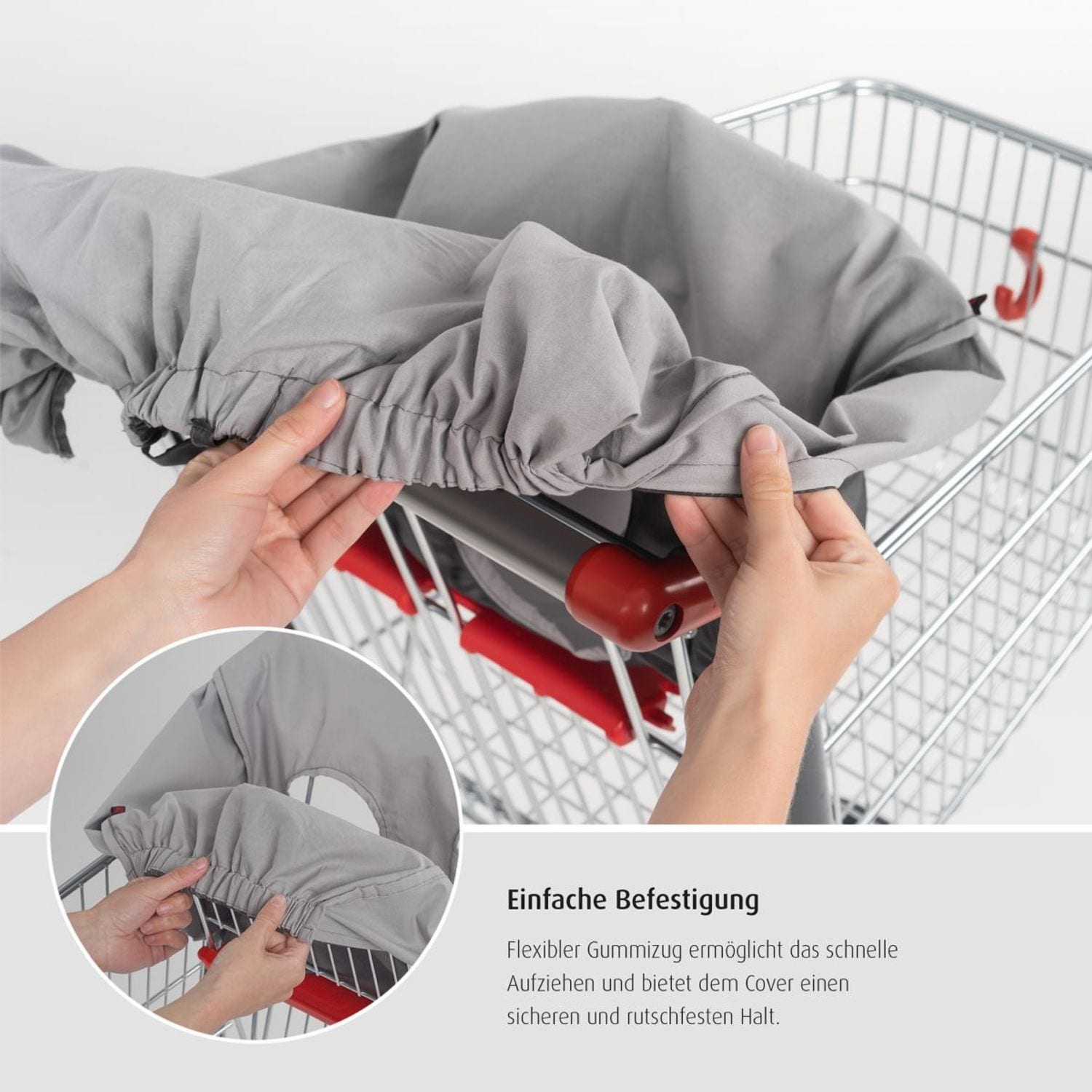 reer HygieneCover Schutzbezug f&uuml;r Einkaufswagen - Bild 1