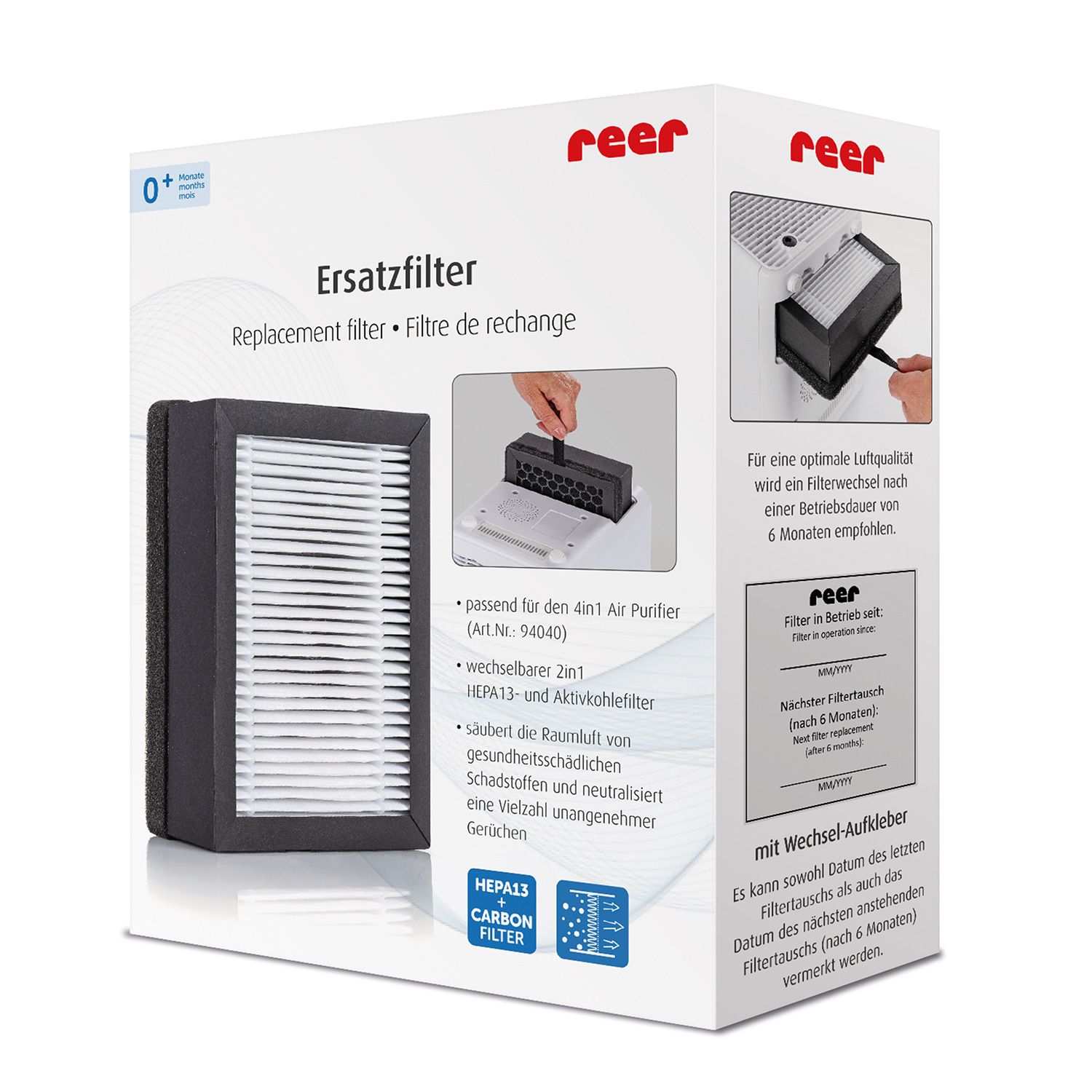 reer Ersatzfilter 4in1 Air Purifier - Bild 1