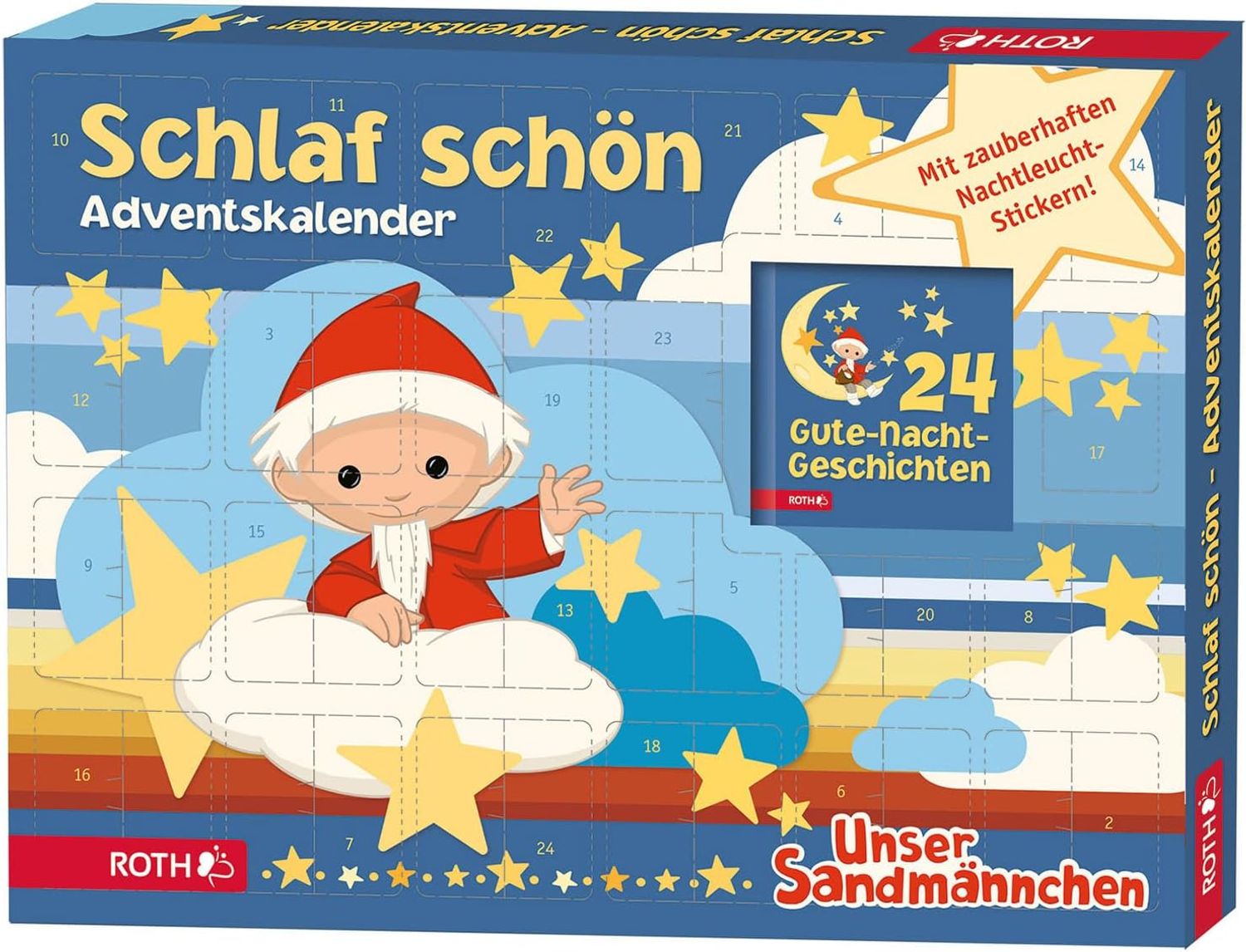 Unser Sandm&auml;nnchen schlaf sch&ouml;n Adventskalender - Bild 1