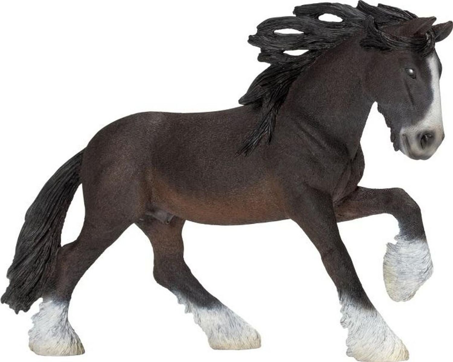 Schleich Shire Hengst - Bild 1