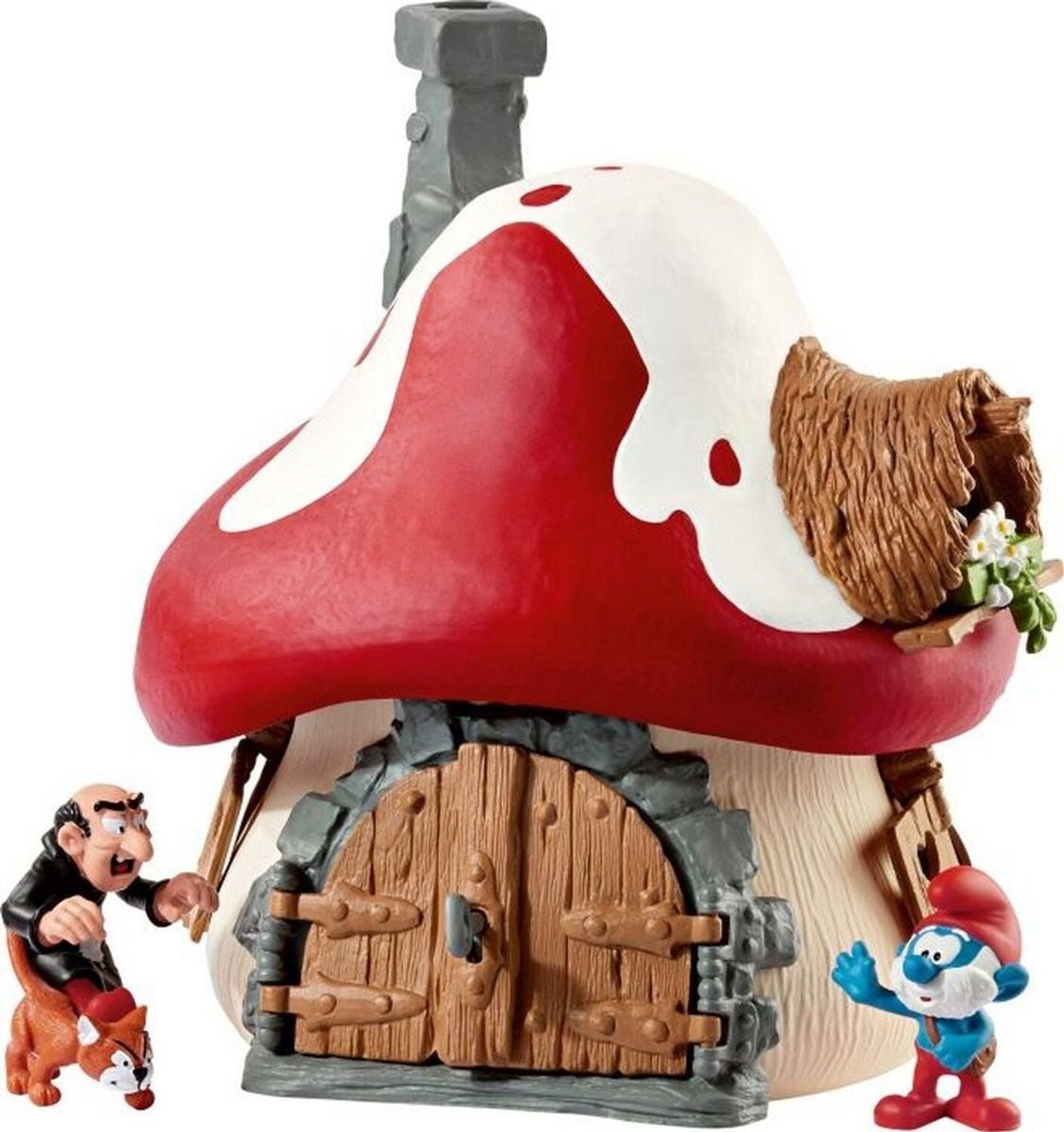 Schleich Schlumpf Haus mit 2 Figuren | 04059433574158