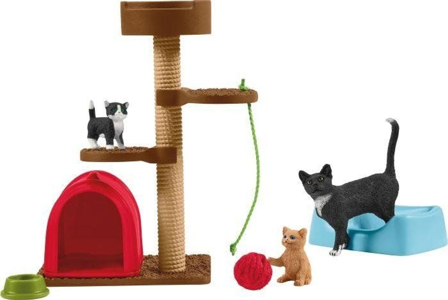 Schleich Spielspa&szlig; f&uuml;r niedliche Katzen - Bild 1